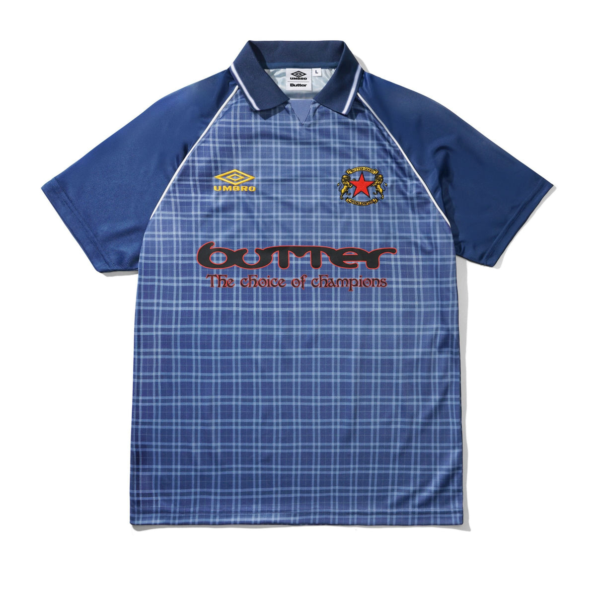 Plaid Jersey Navy / Slate
