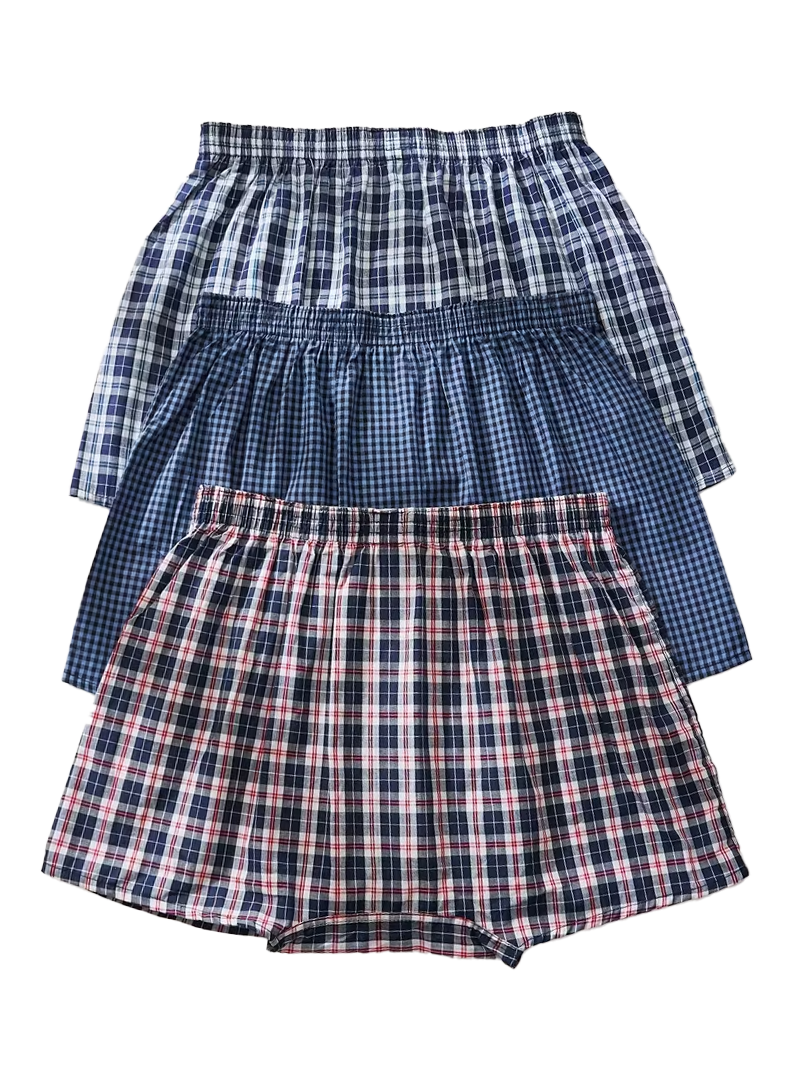 Boxer Checkered Short