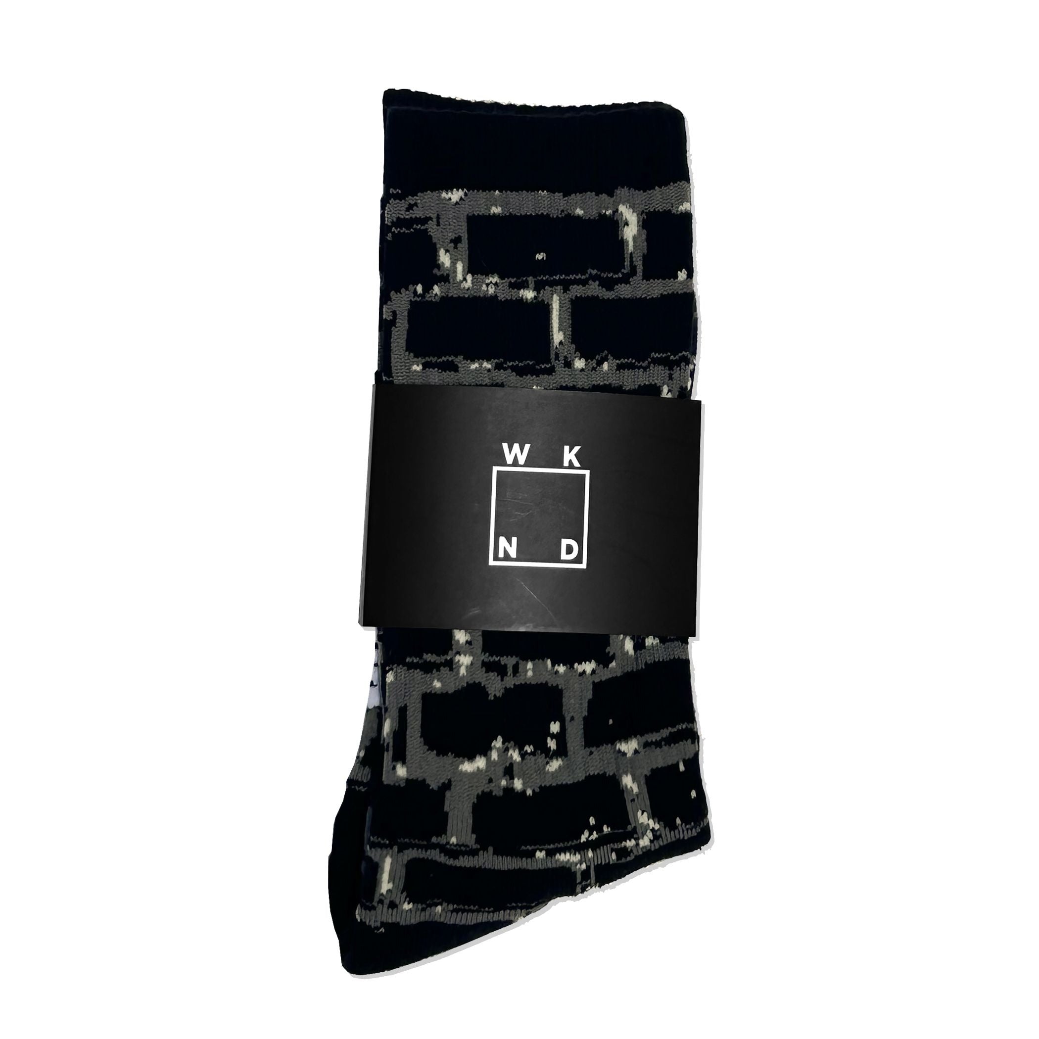 Brick Socks - Black/Grey