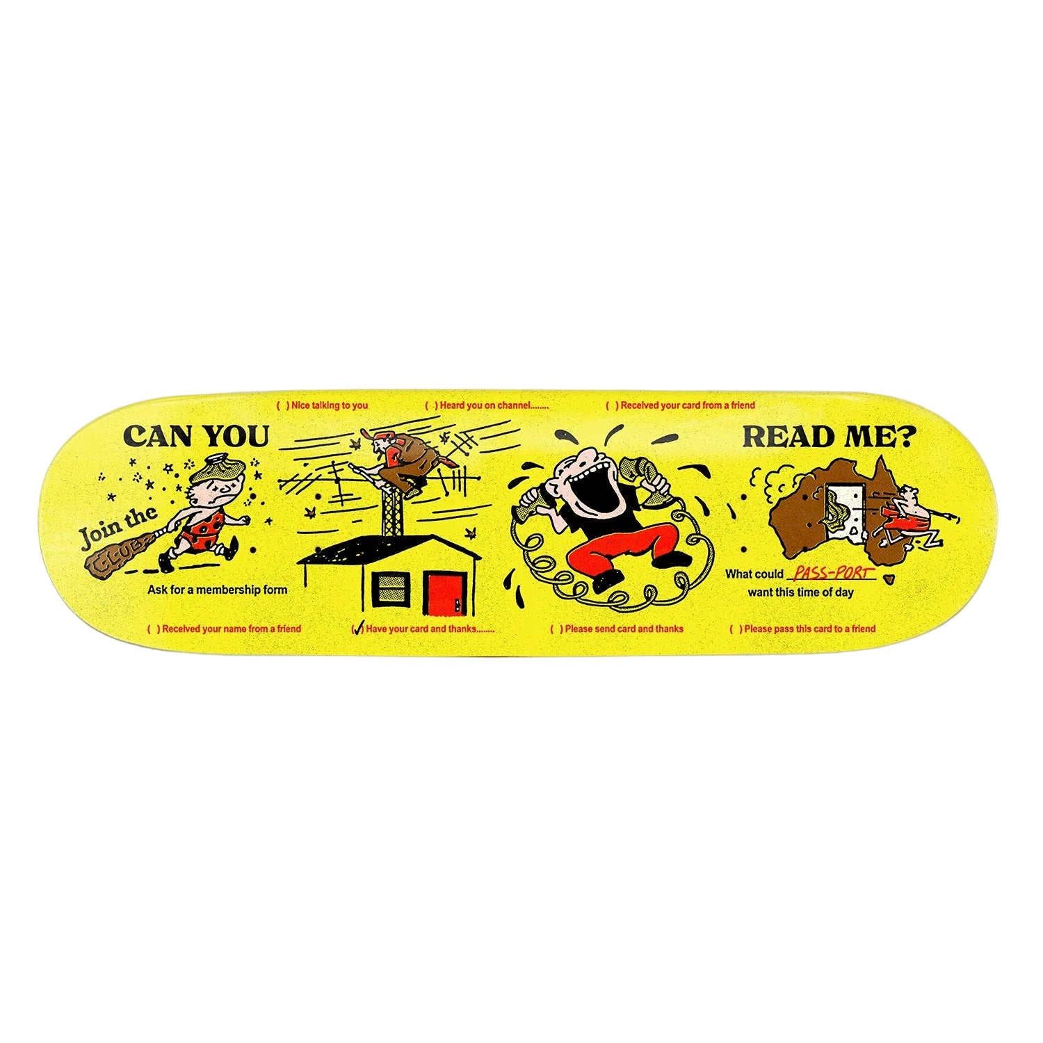 CAN YOU READ ME? DECK 8.25"
