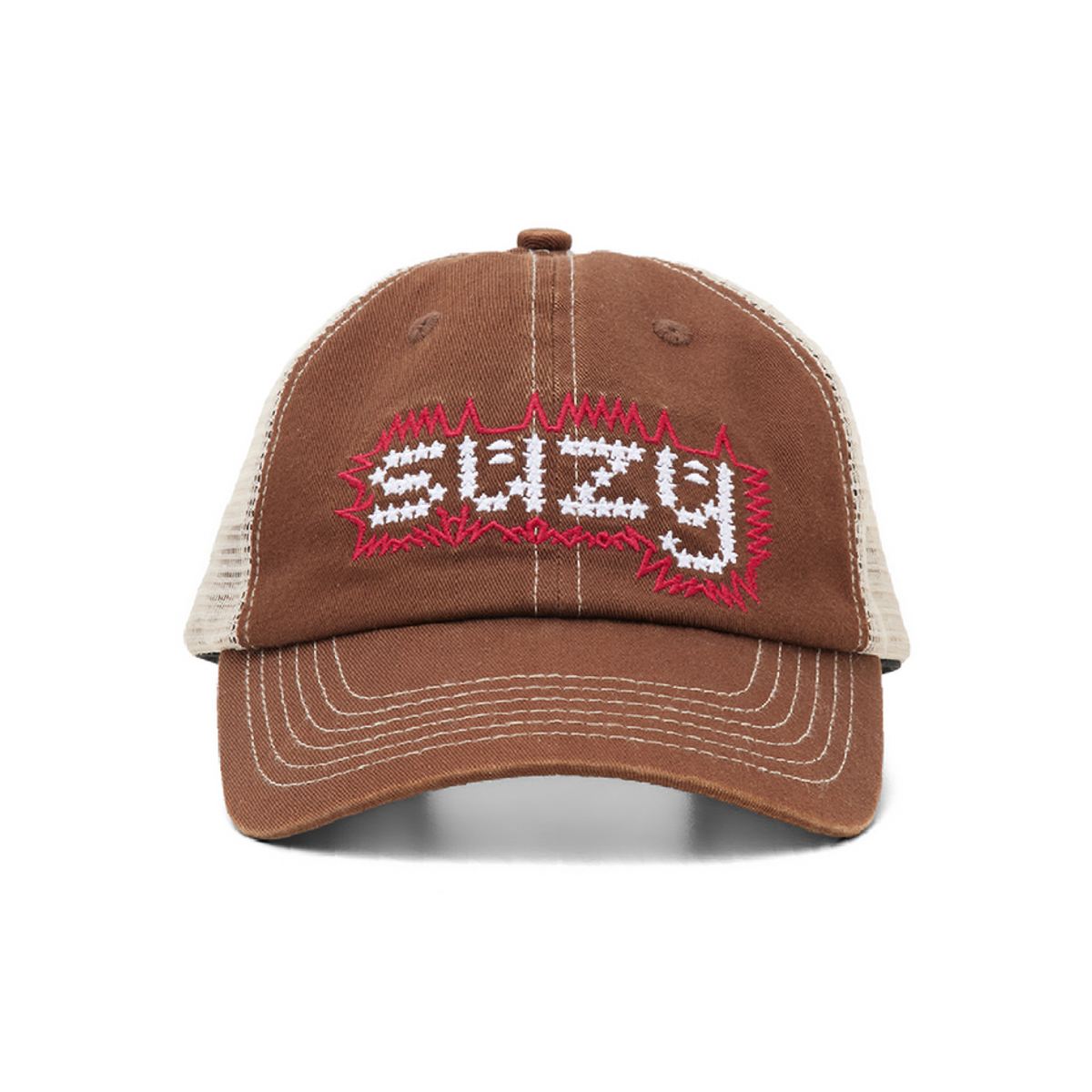 Brown Spike Hat