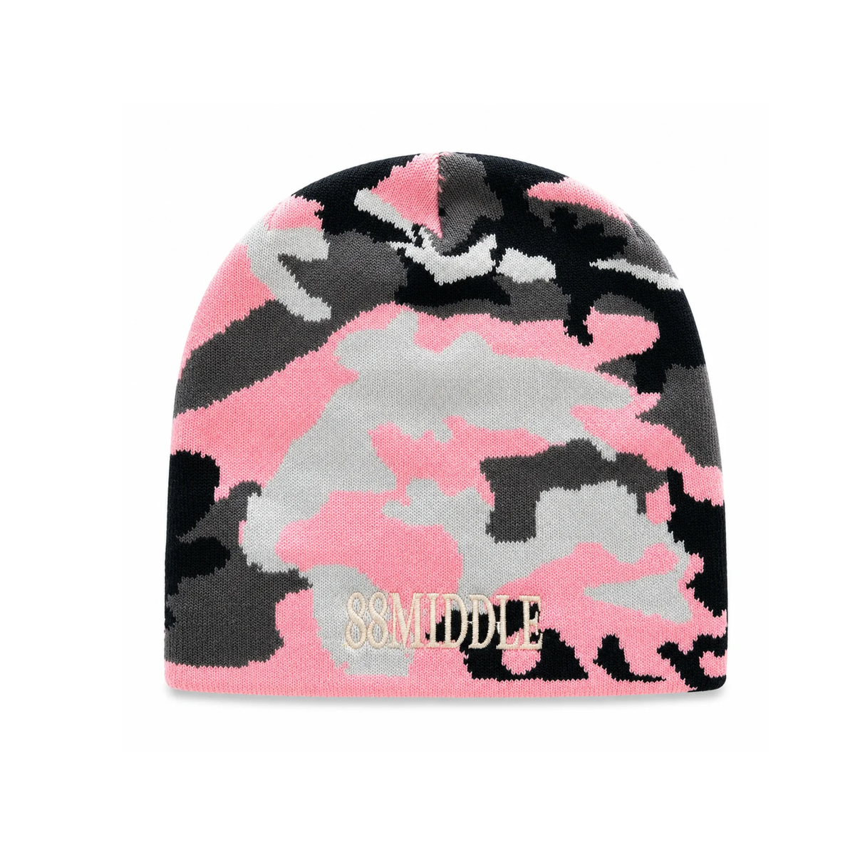 Pink Camo 88 Beanie