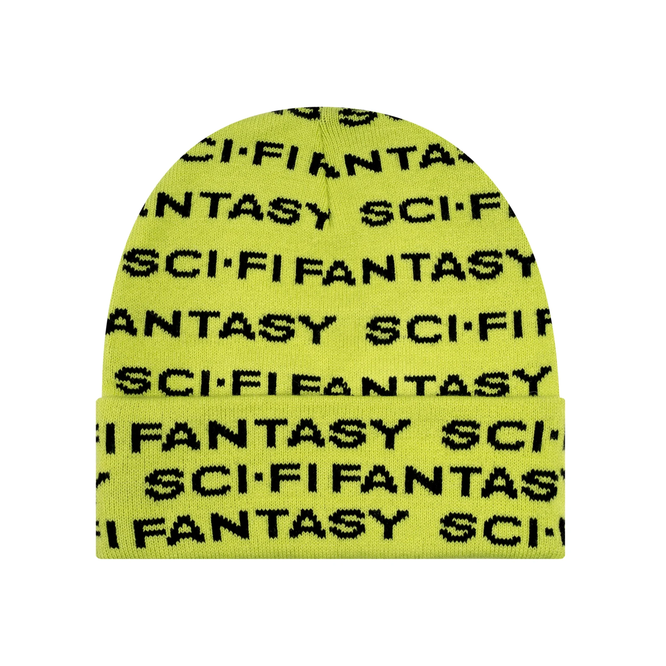 Repeat Logo Beanie - Green/Black