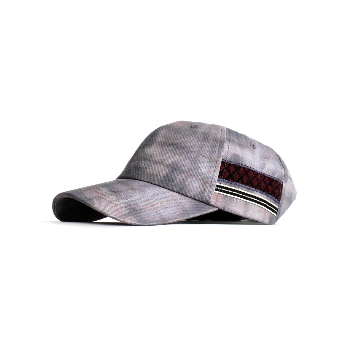 Double Taping Plaid Cap