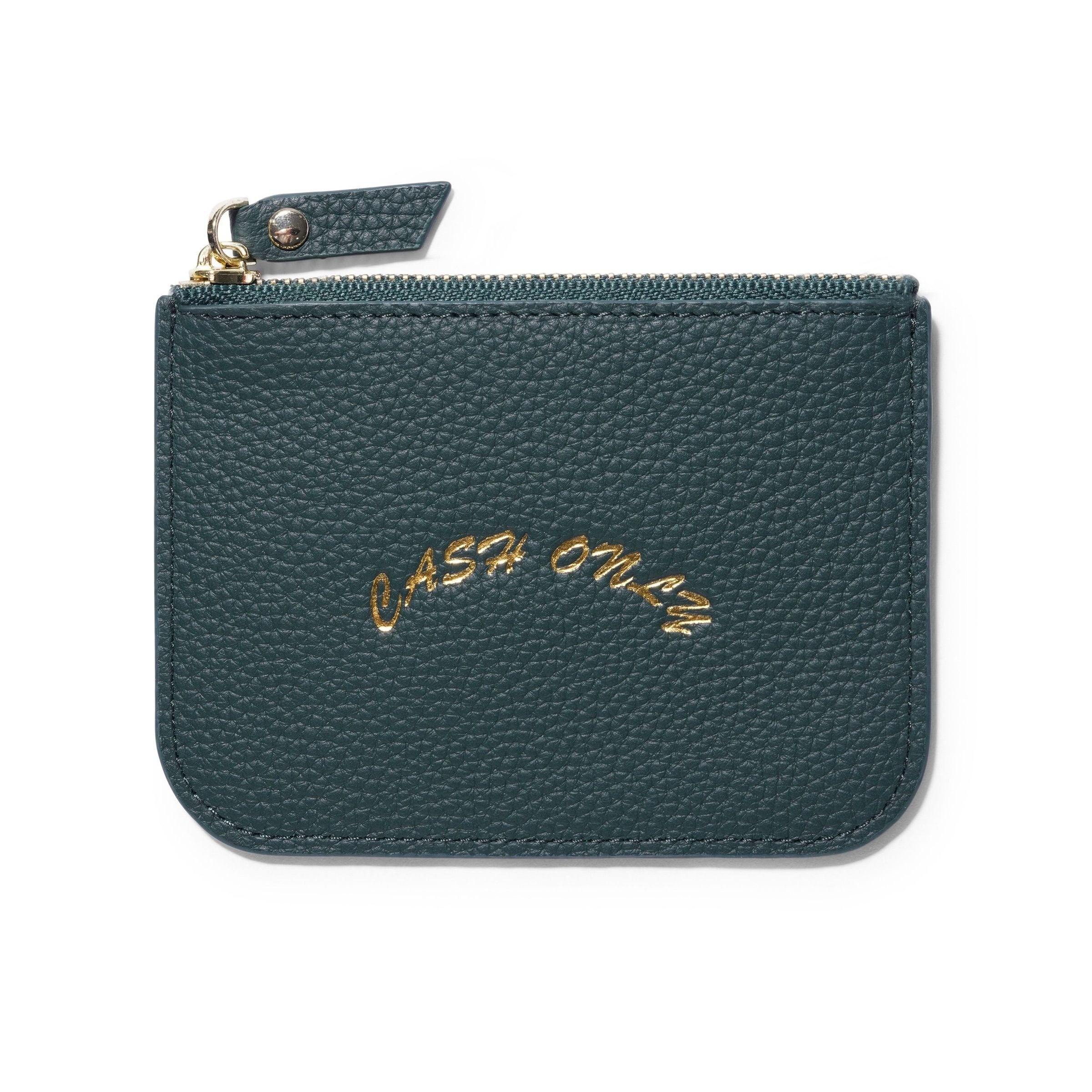 Leather Zip Wallet