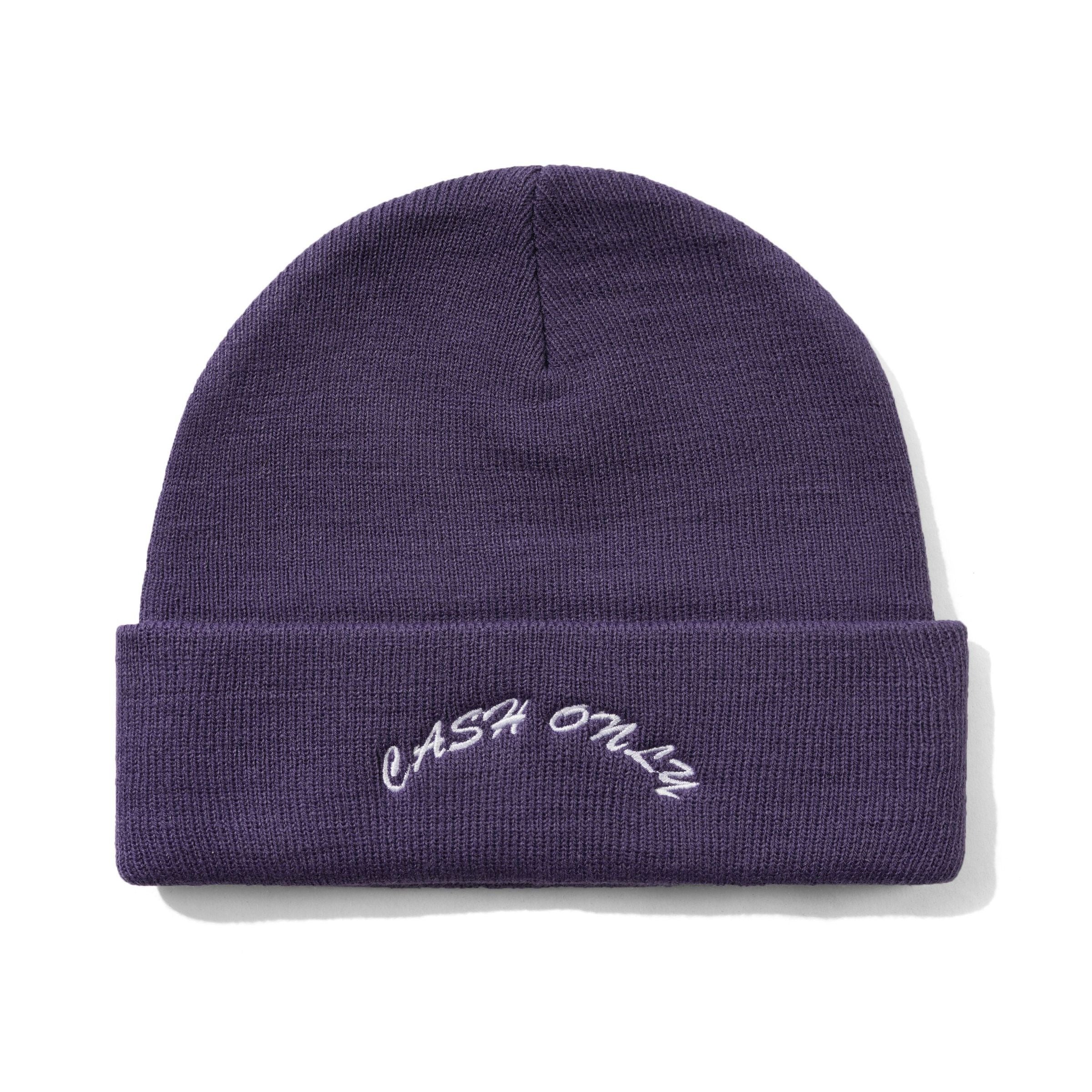 Logo Beanie purple