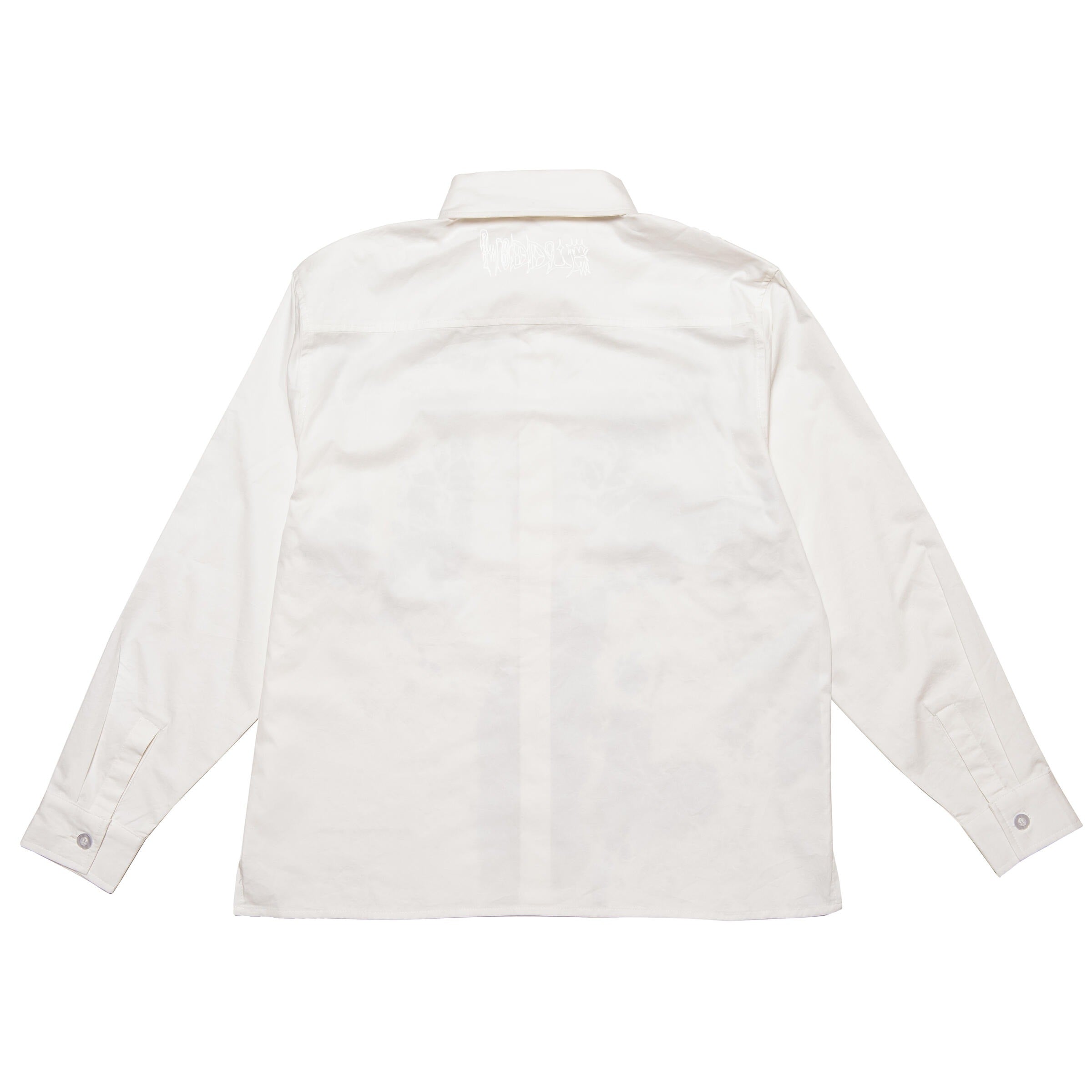 CONCRETE OXFORD SHIRT - WHITE