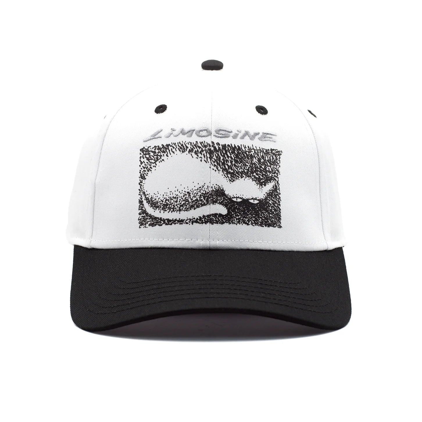 Cat Hat - White/Black