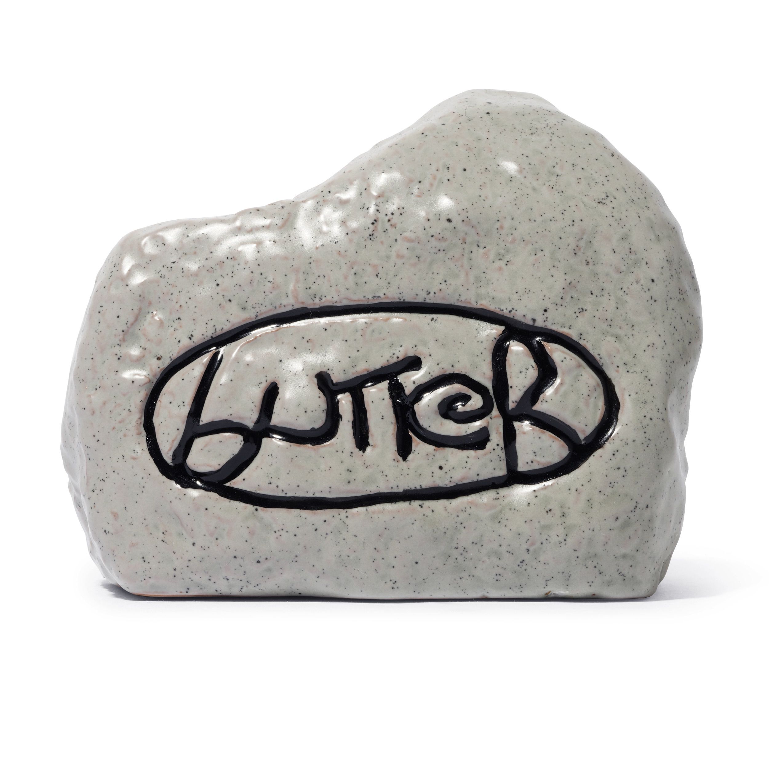 Ceramic Rock Incense Holder