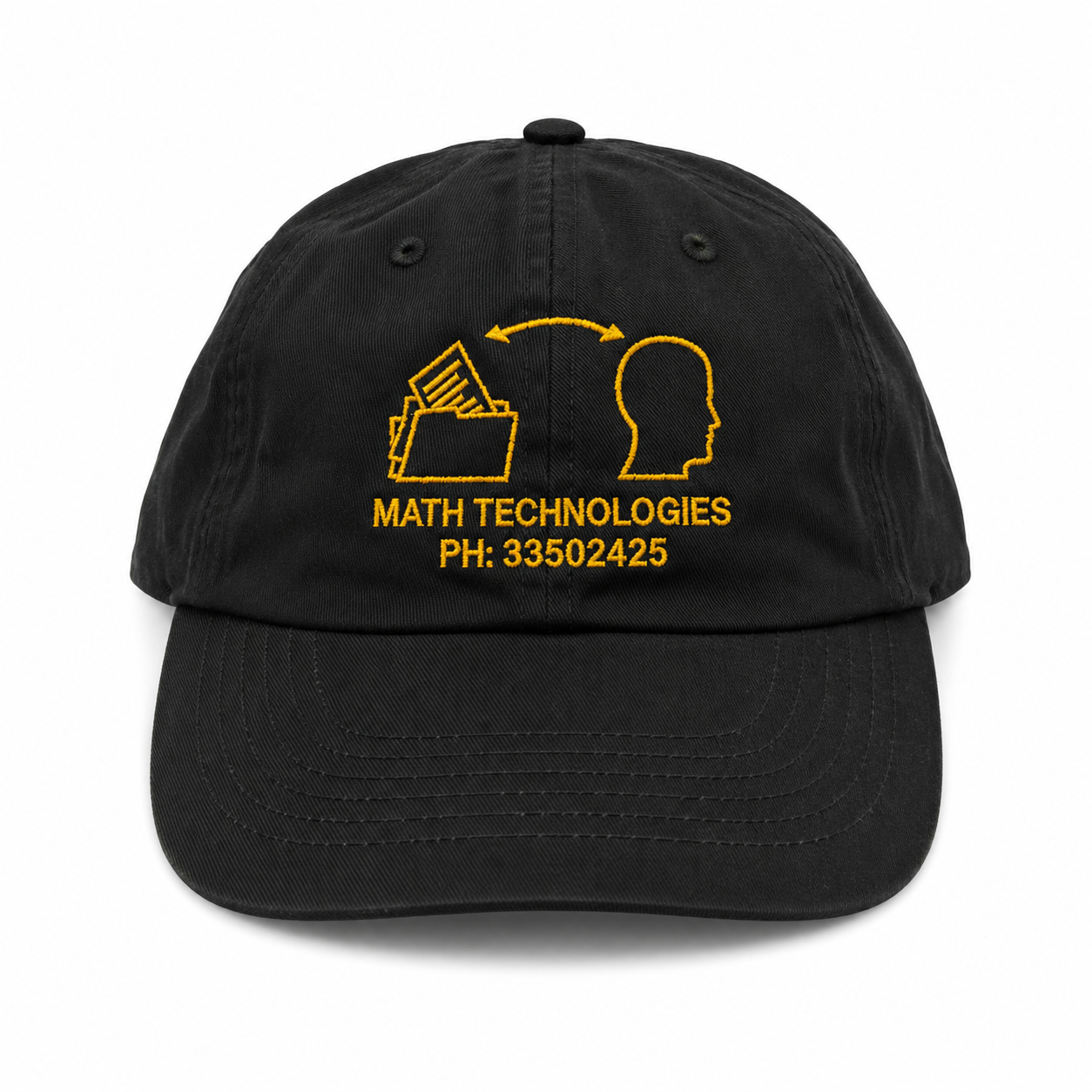 Math Tech - Navy Cap