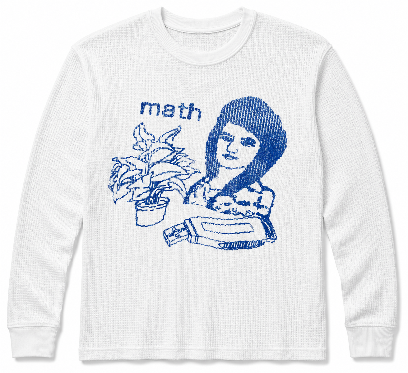 USB Waffle L/S Shirt - L