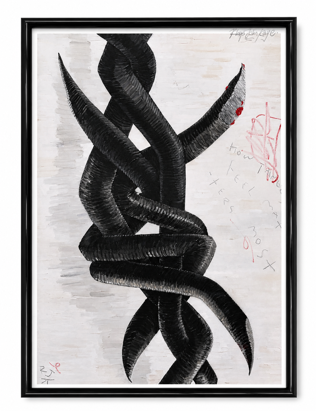 Barbed Wire Print