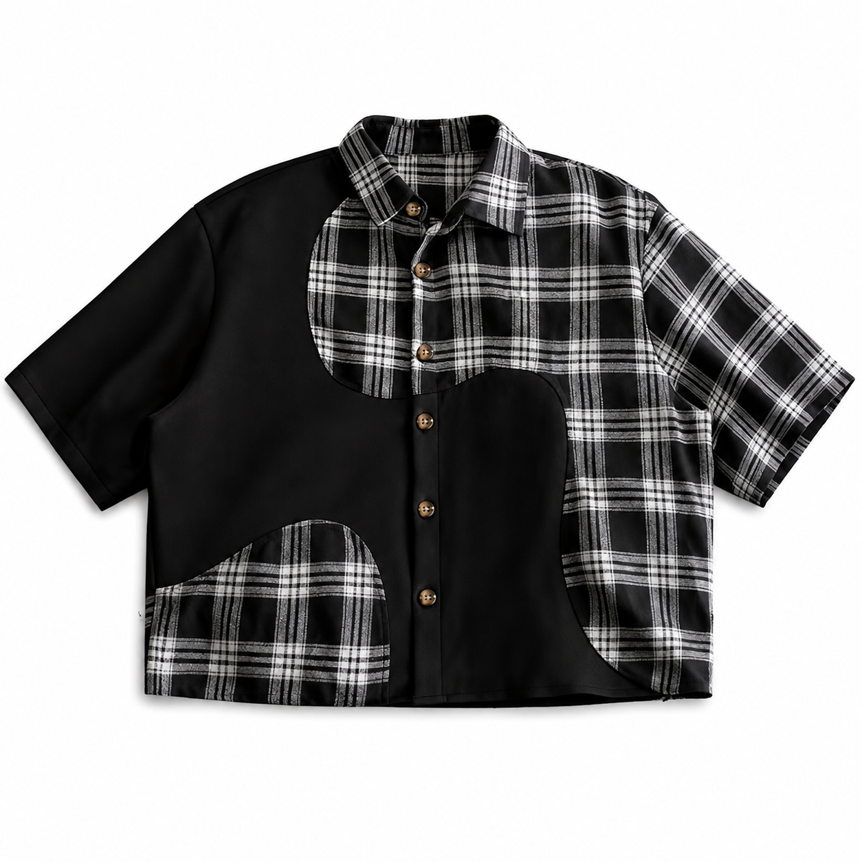 Wavy Patch S/S Sleeve Shirt