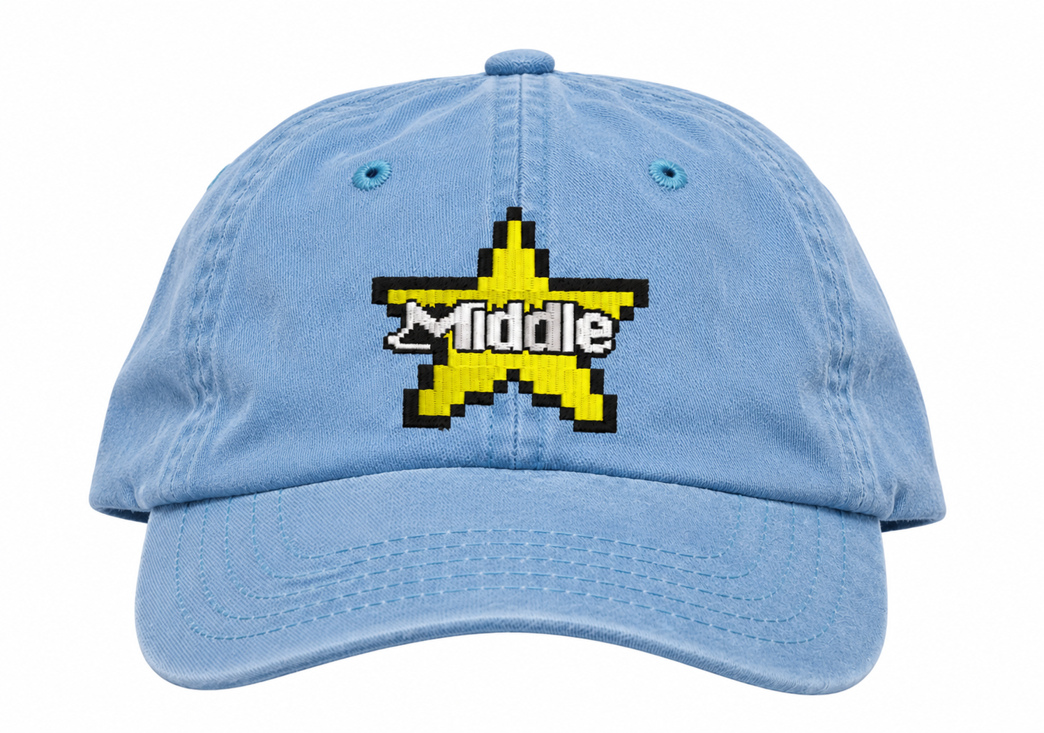 Bit Star - Washed Blue Cap