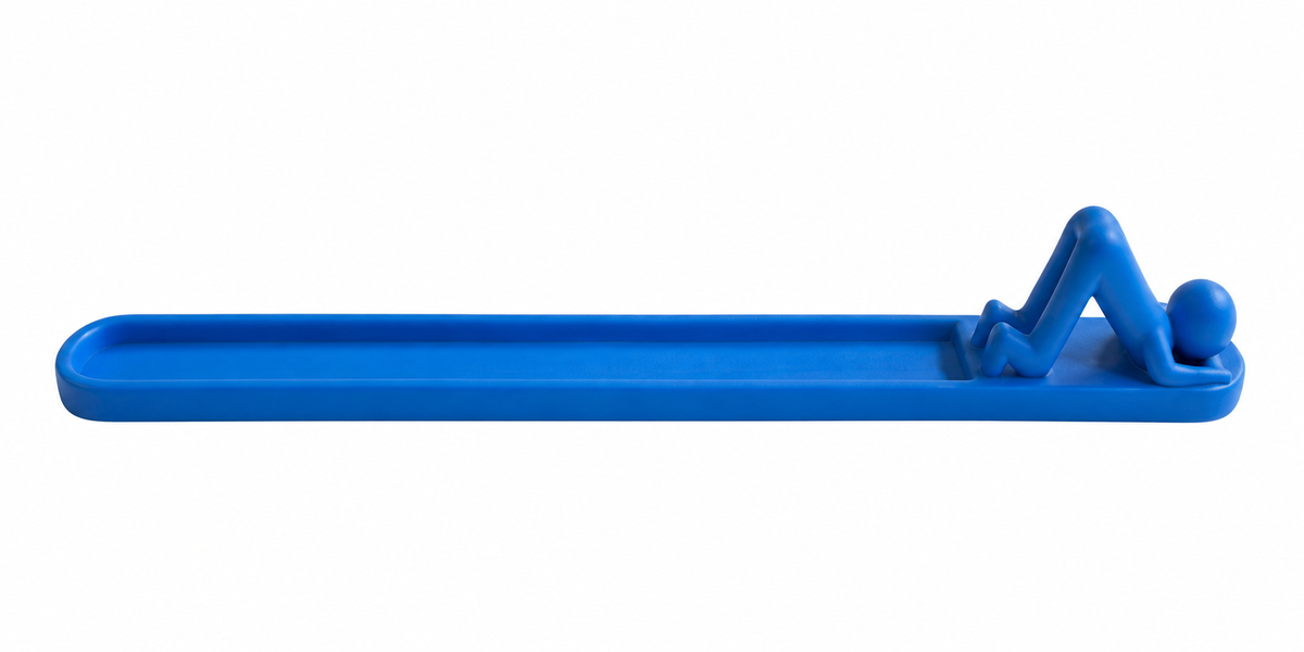Blue Man incense Holder