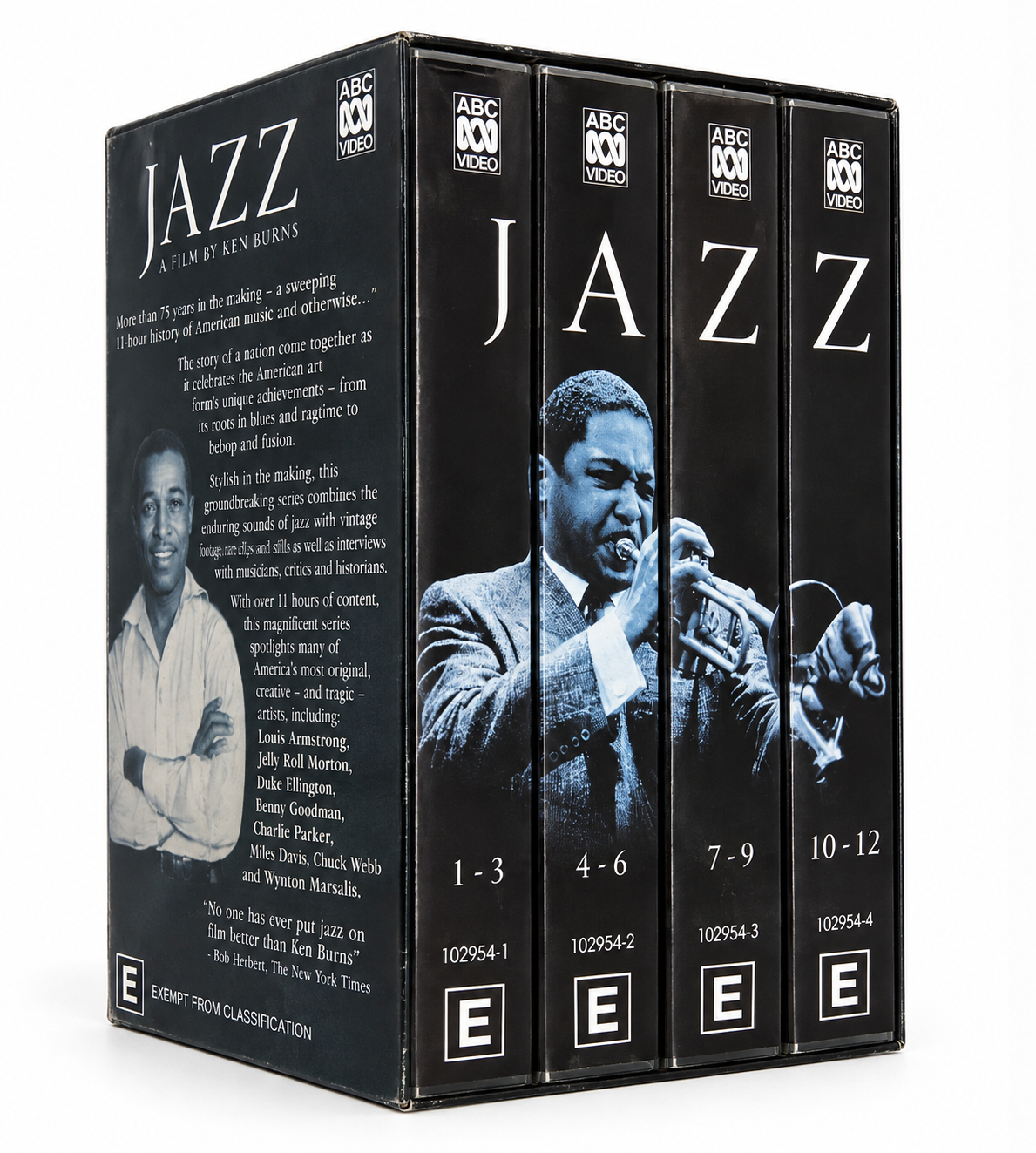 JAZZ VHS - 4 set