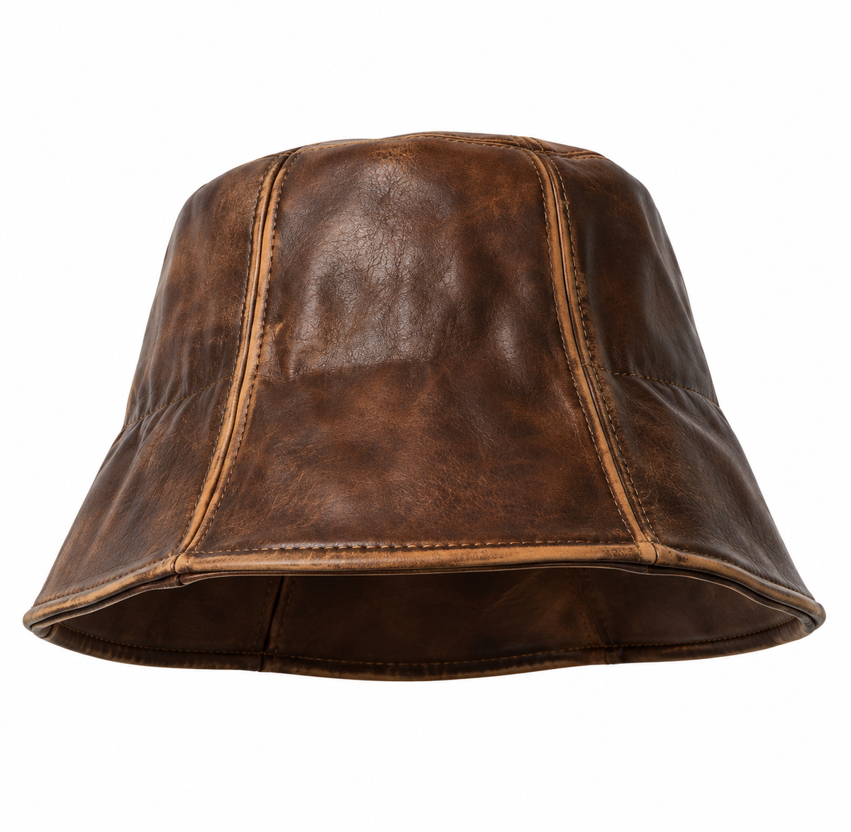 Leather Fisherman Hat