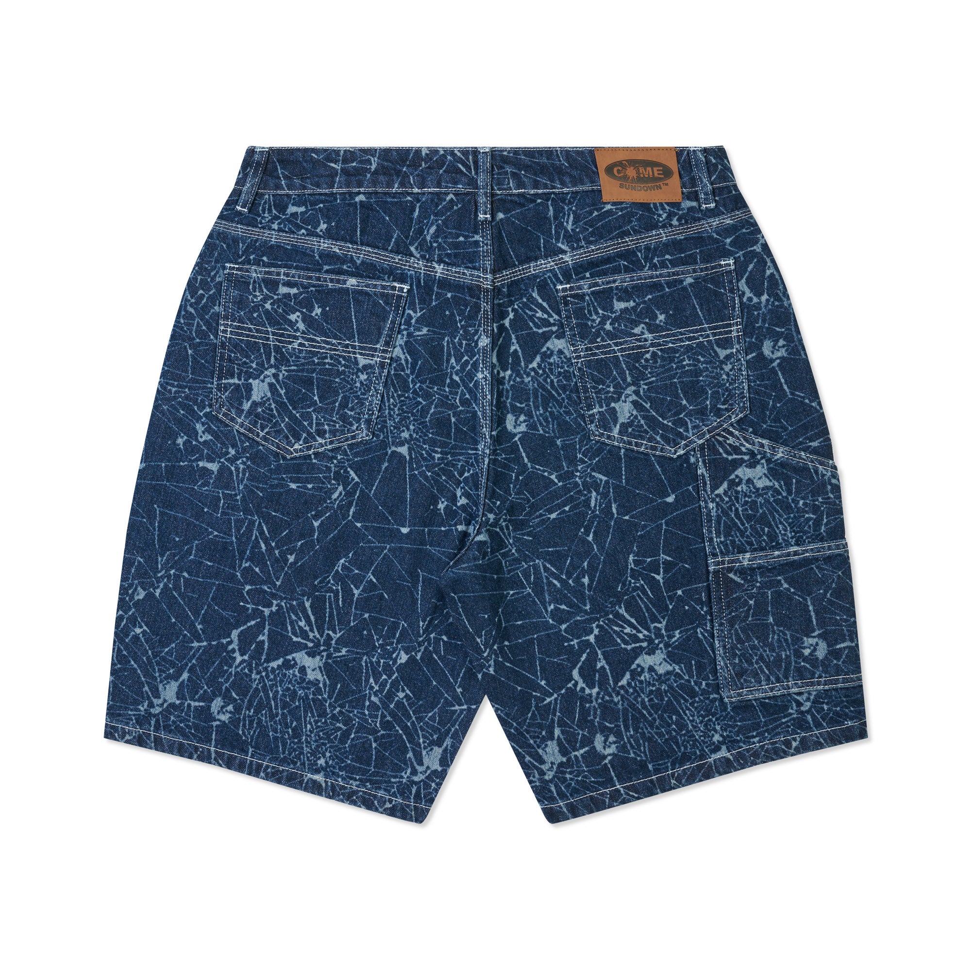 TOIL JEAN SHORTS BLUE