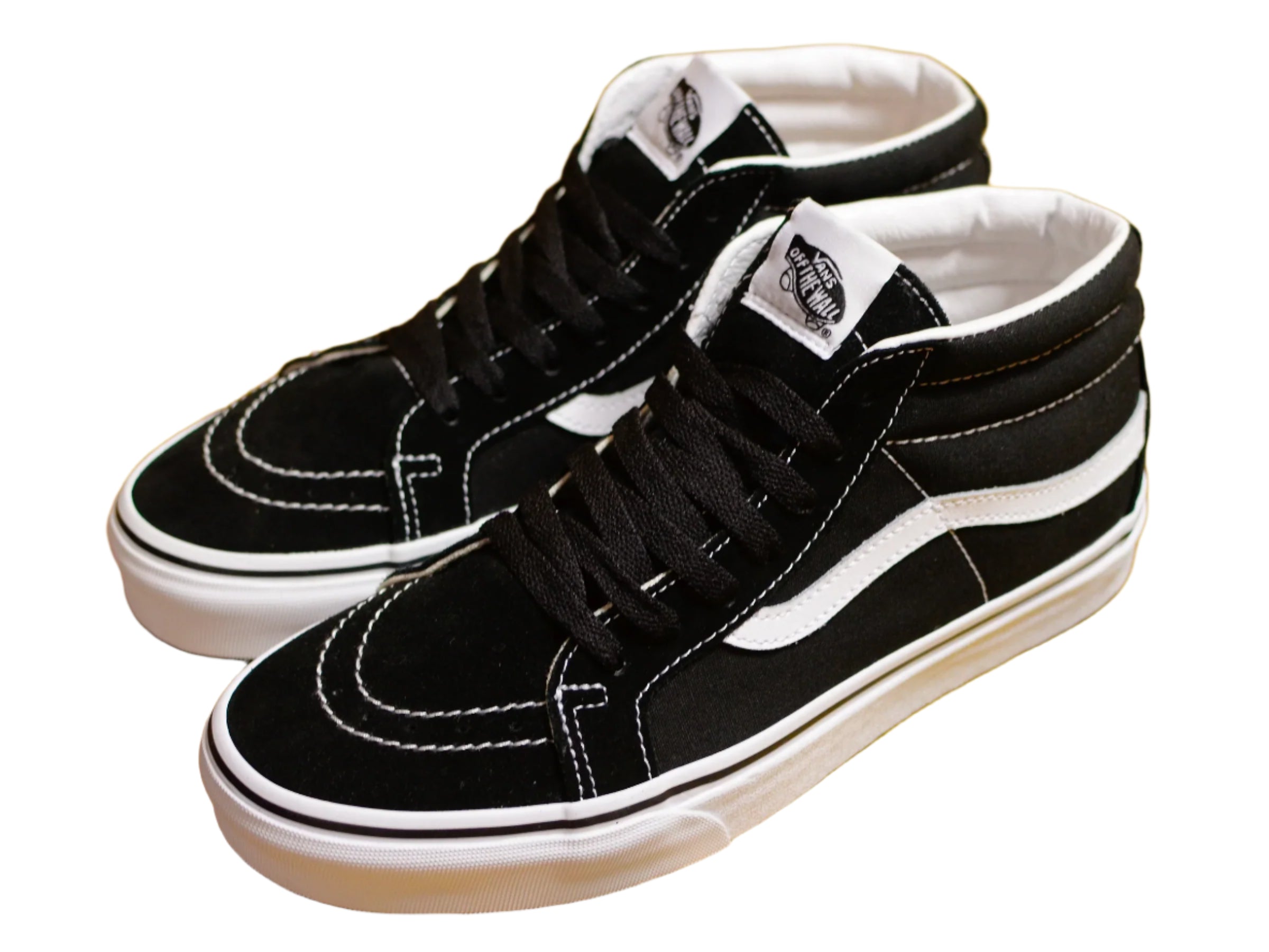 Sk8-Mid Reissue - Black / True White - US 9