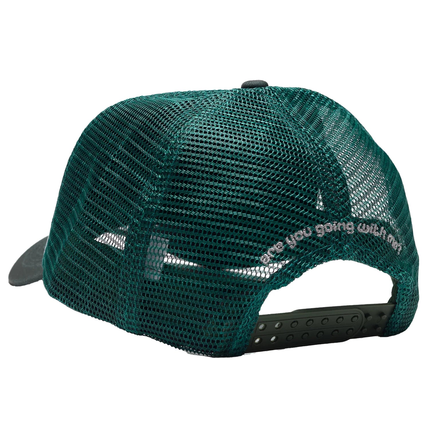 R U Going With Me? Trucker Hat (Green)