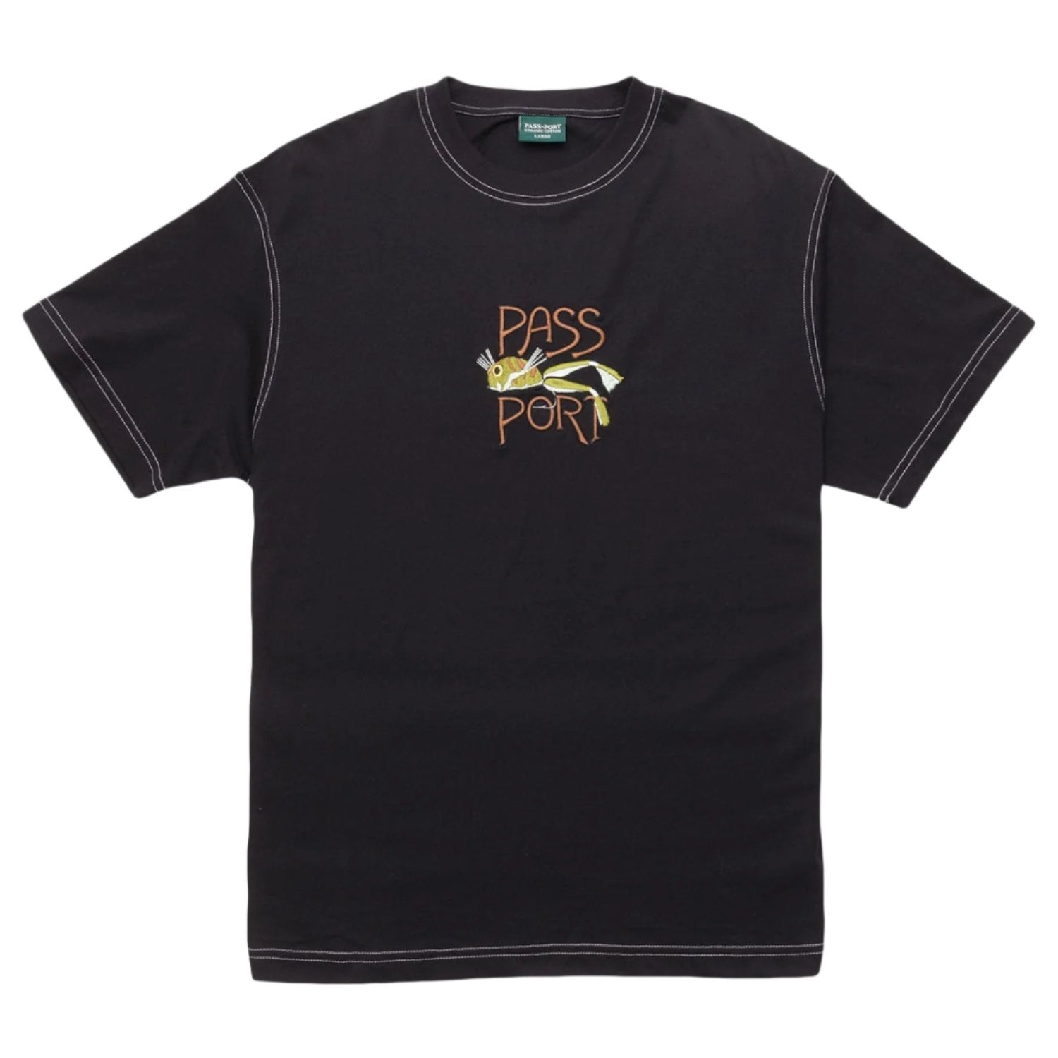 Frog Lure Organic Cotton Tee - Black