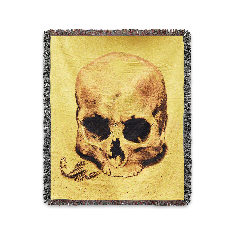 Vintage - Scorpion Skull Blanket