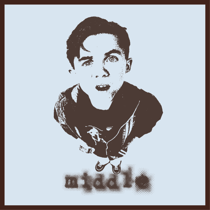 Malcom Ringer Tee - Baby Blue