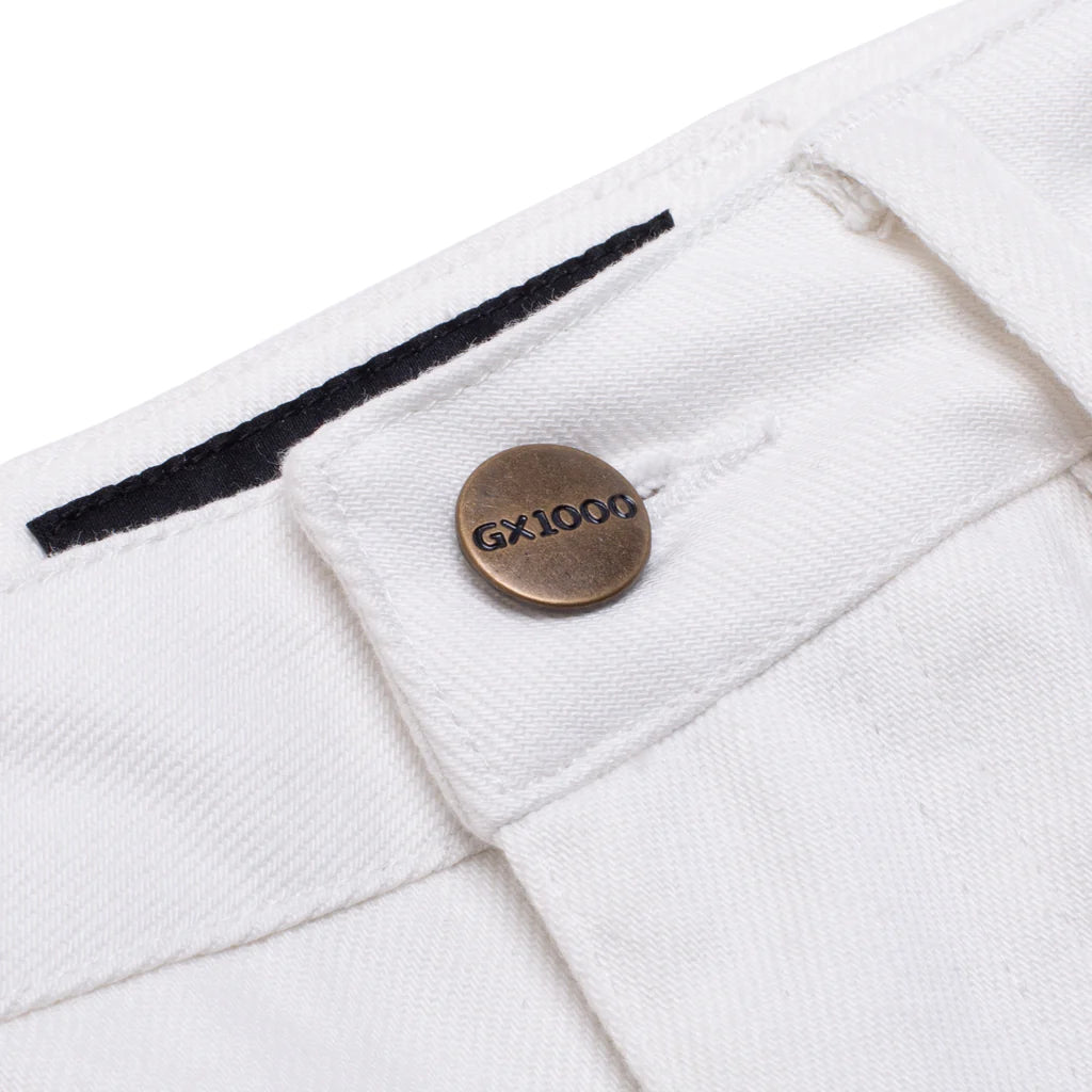 Baggy Denim Pant (White)