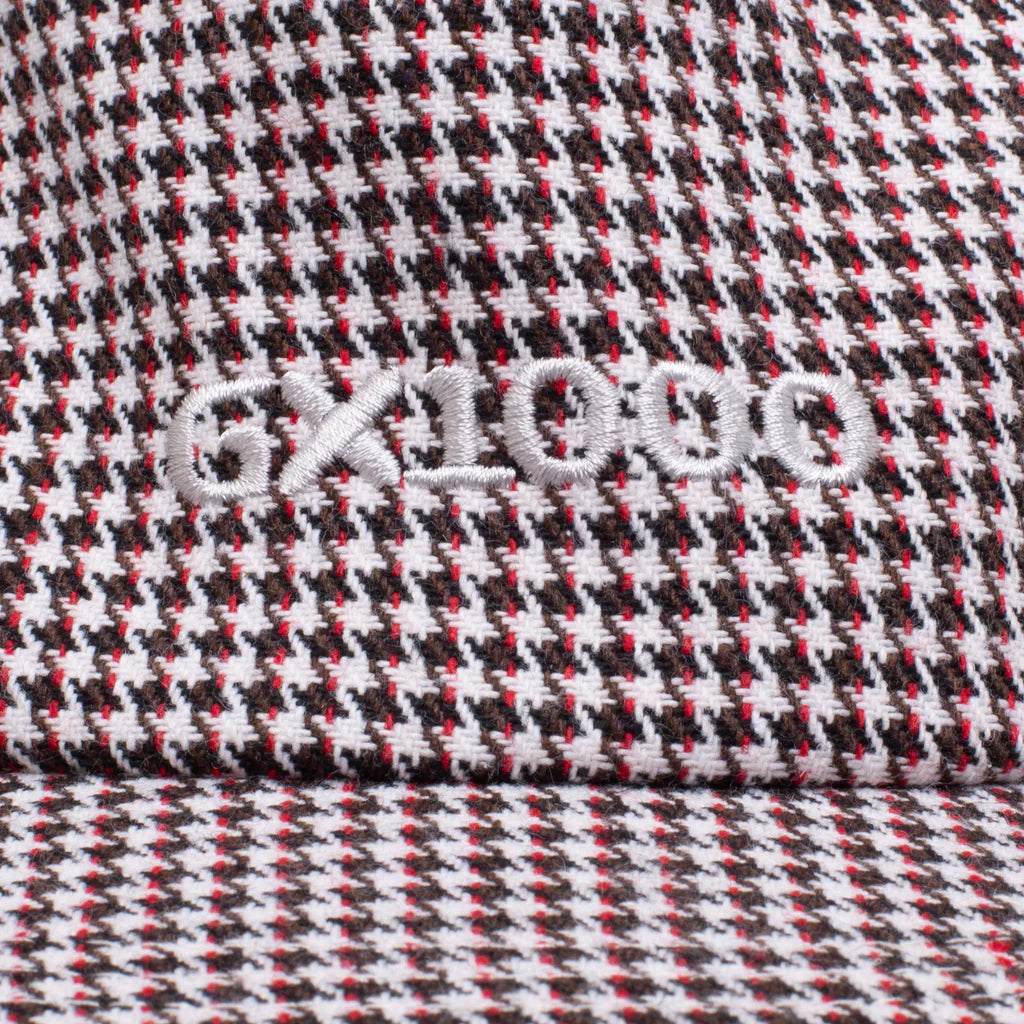 Mini OG Logo Houndstooth Hat [White / Black]