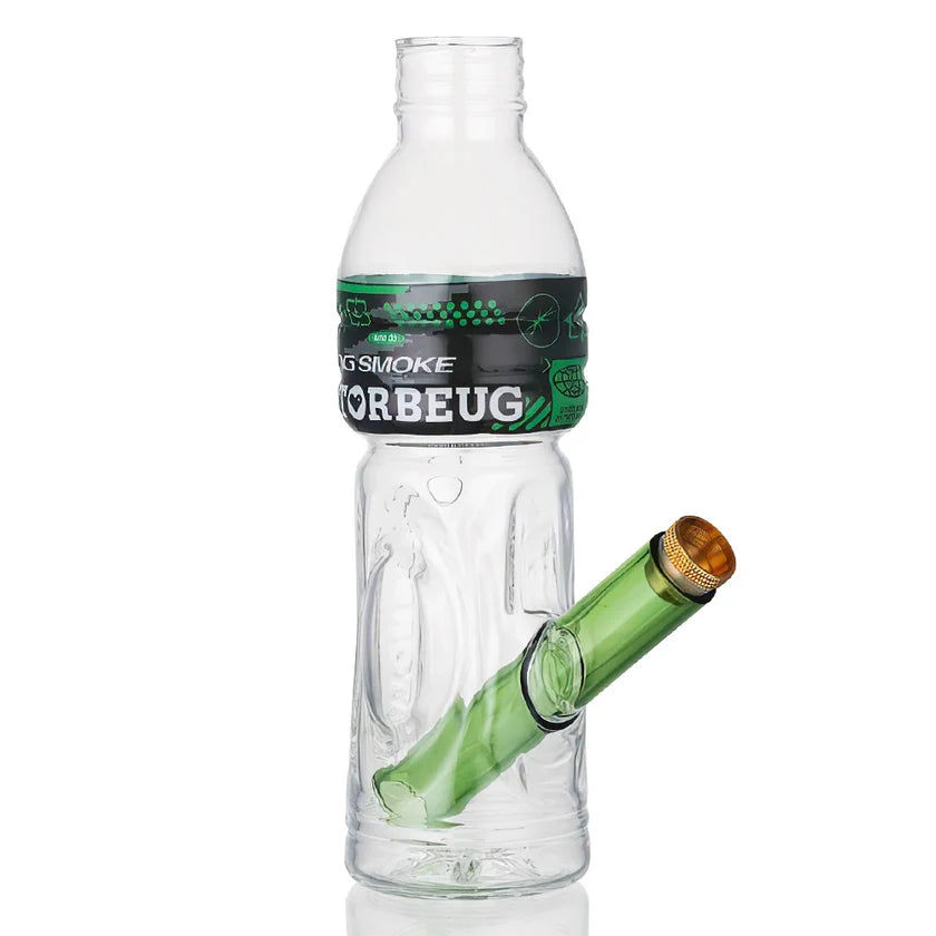 Mini G2 18.5cm Glass Bottle Bong