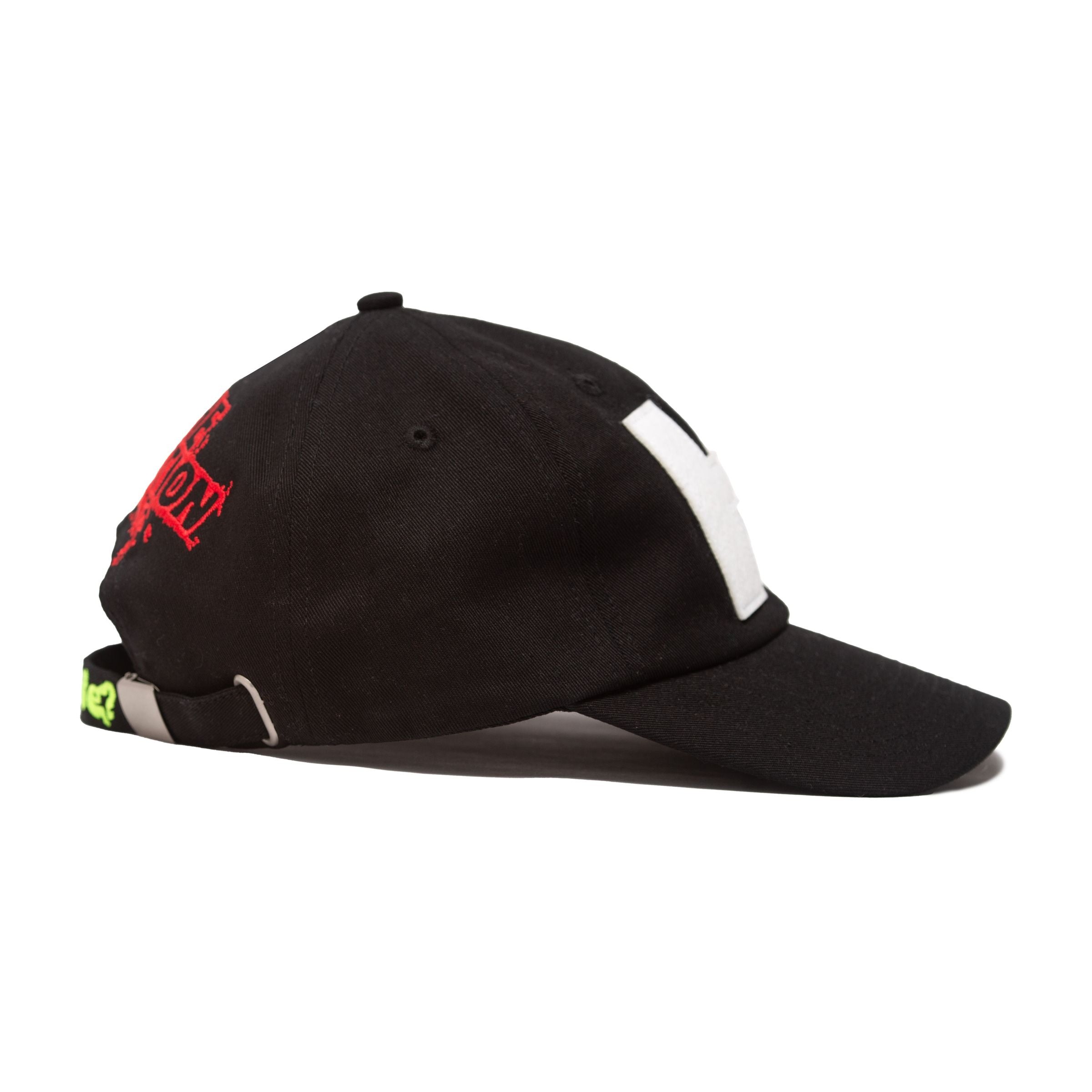 'H' LOGO CAP BLACK