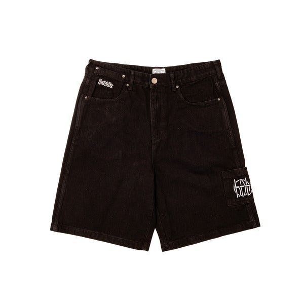 HODDLE DENIM RANGER SHORT BLACK