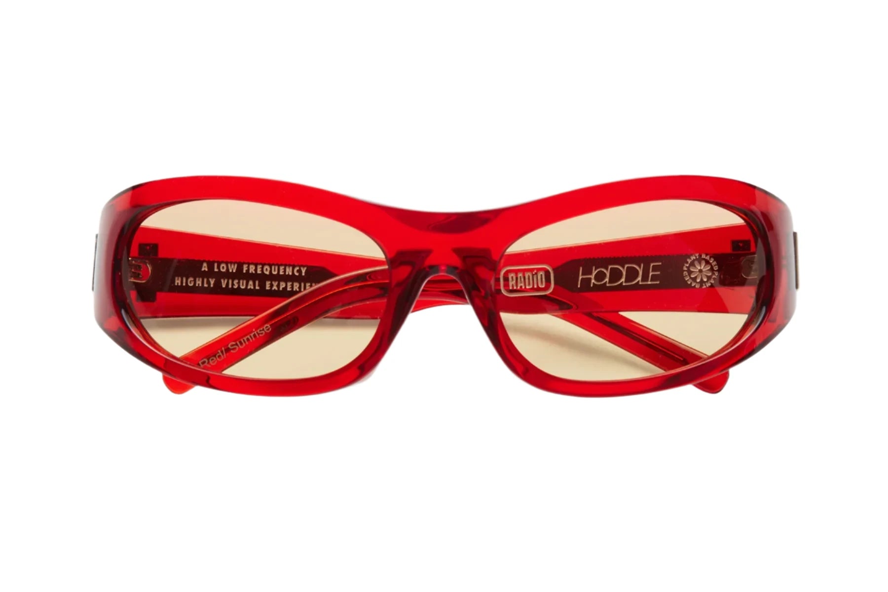 HODDLE X RADIO PRESTIGIO GLASSES RED