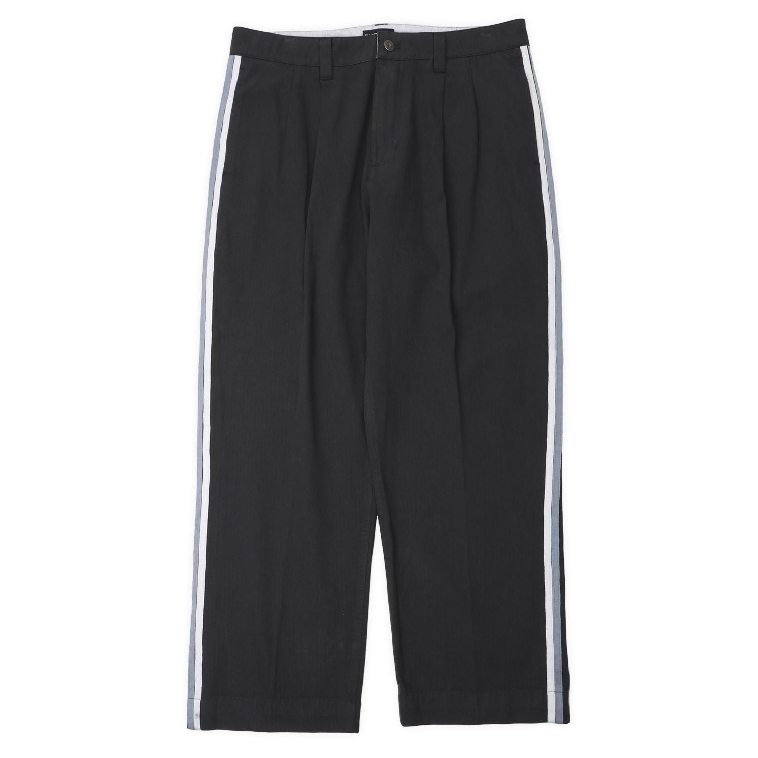 Herringbone Leagues Club Stripe Pant (Vintage Black)