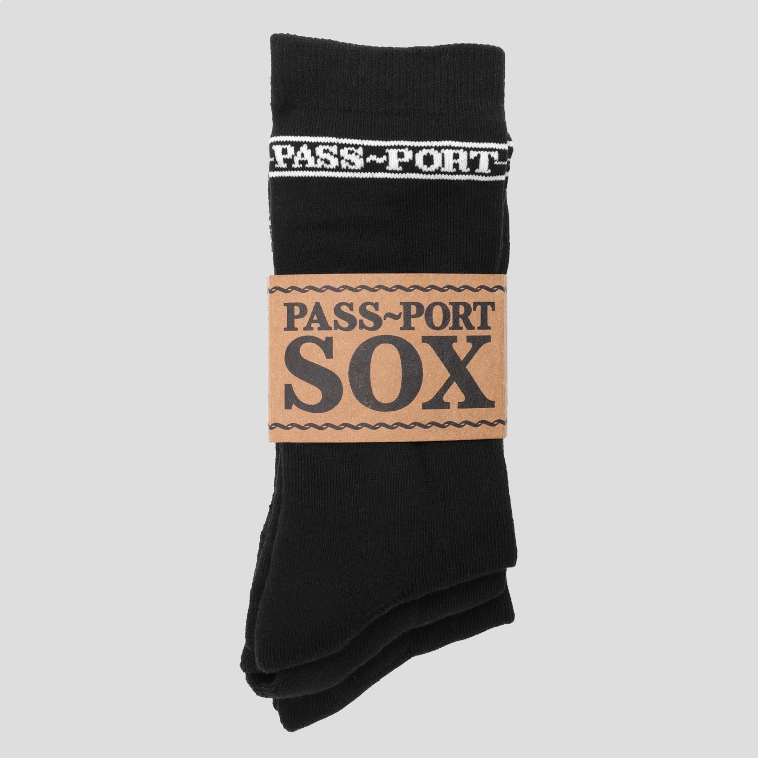 Hi Sox 3 Pack R46 - Black