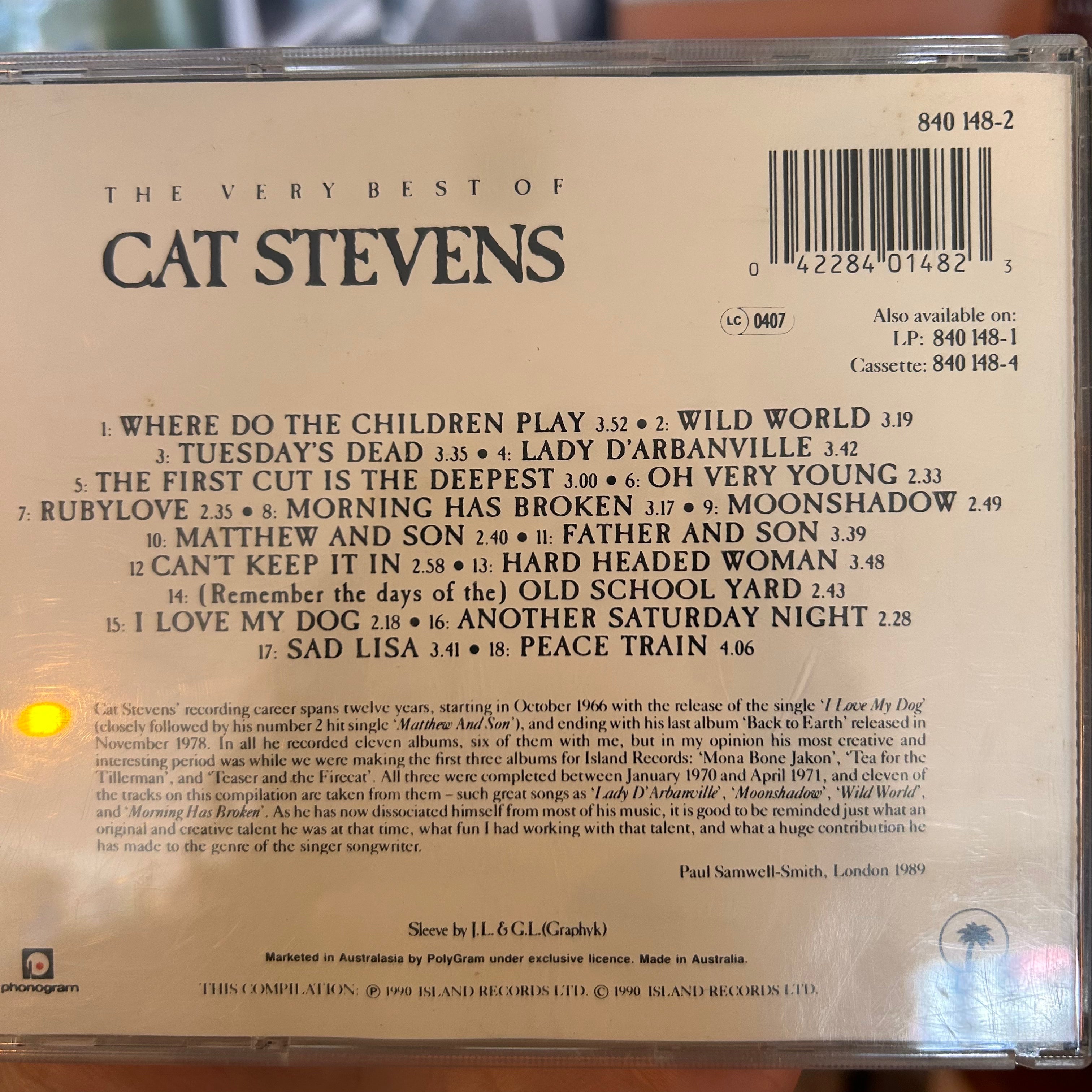 THE VERY BEST OF CD (PRELOVED)