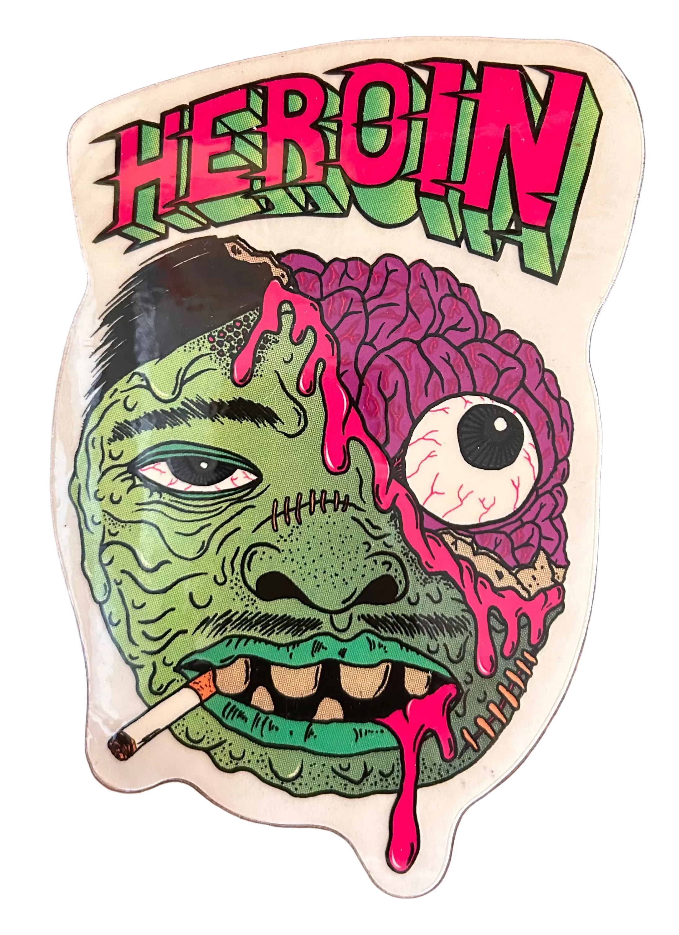 Heroin Sticker
