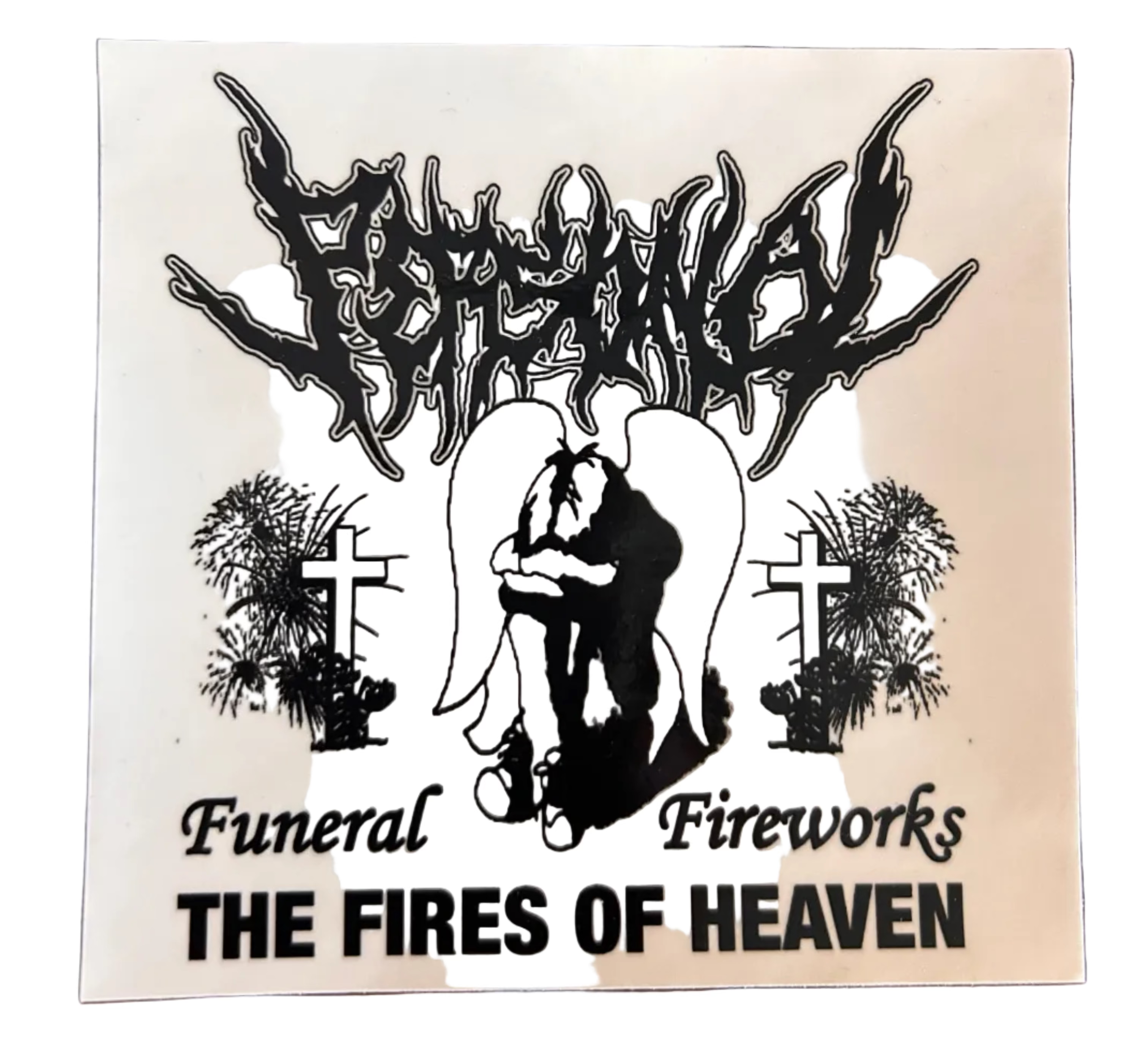 Funeral Fireworks Sticker