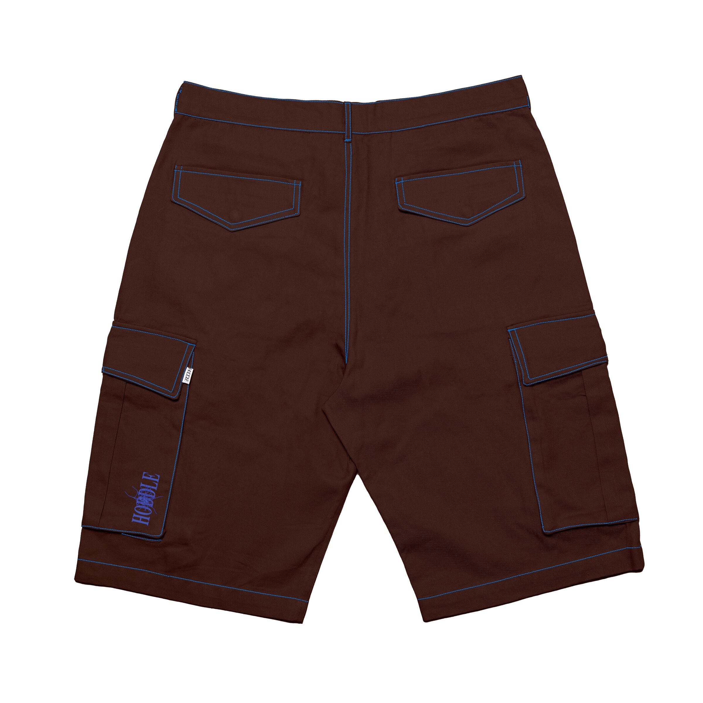 INTENSIVE CARGO SHORT BROWN/BLUE STICH