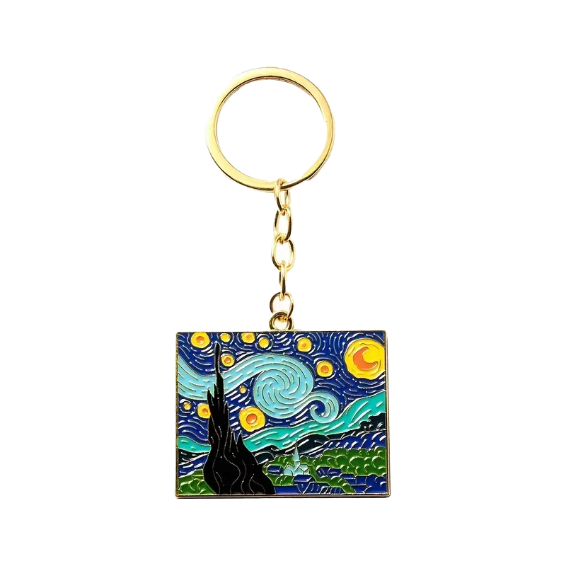 Van Gogh Works Keychain