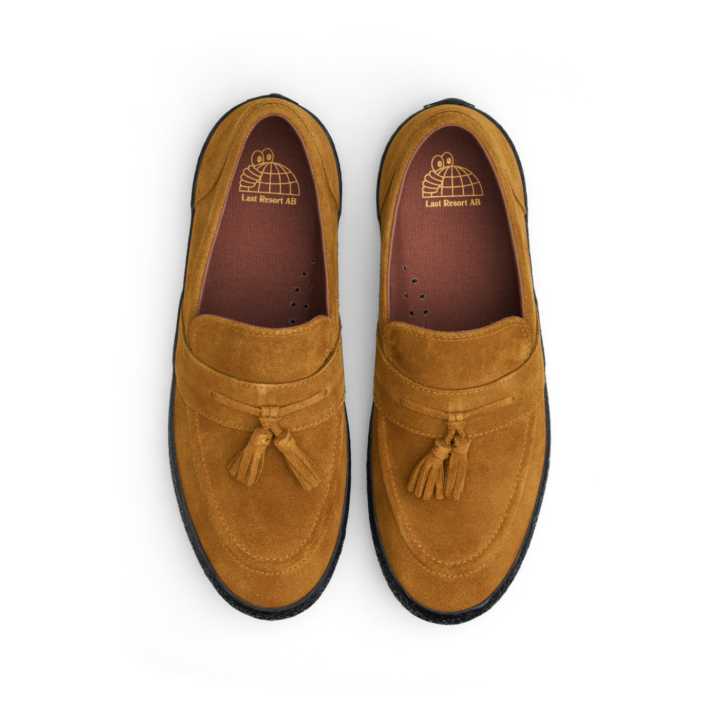 VM005 Suede Loafer - Golden Brown/Black