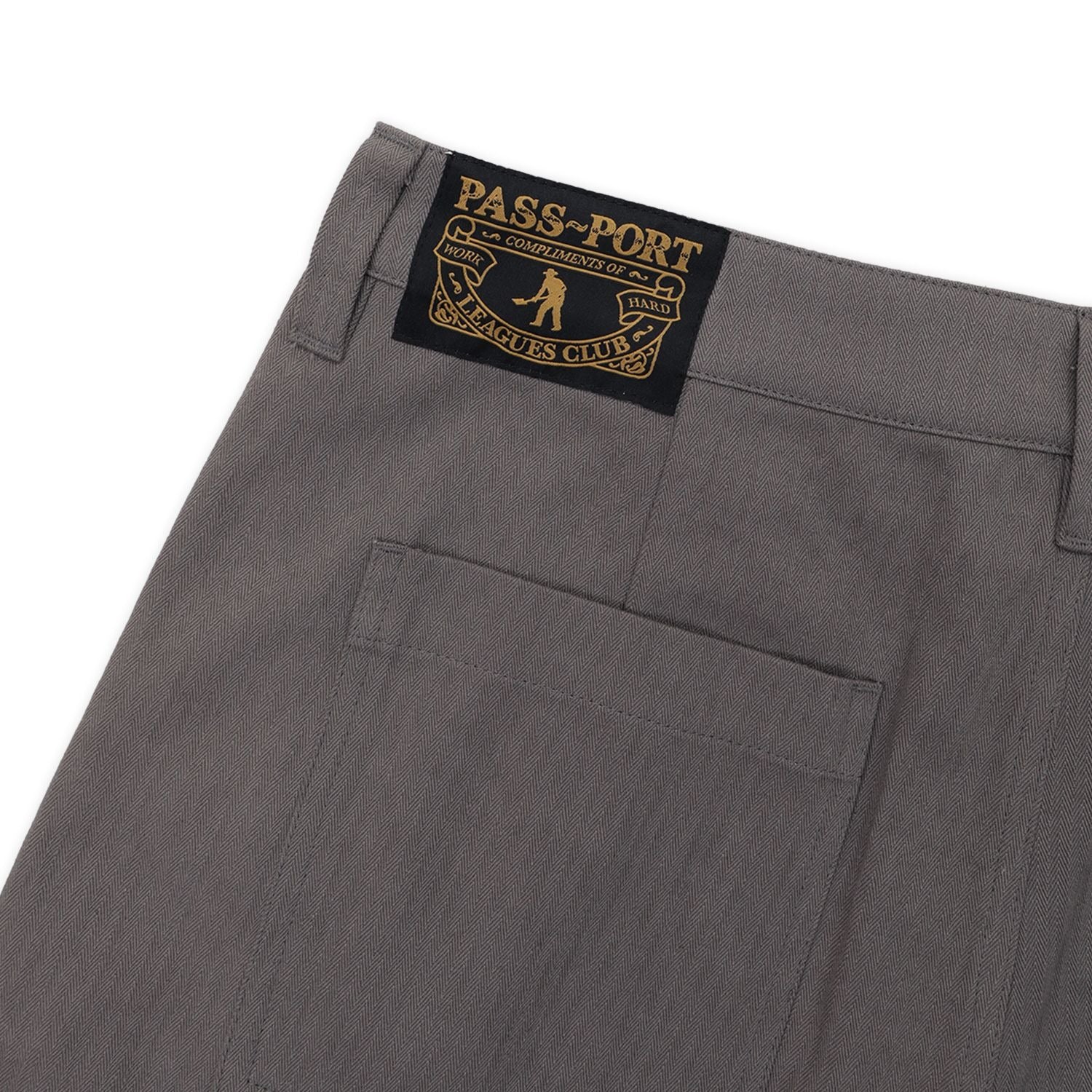 Leagues Club Stripe Short - Grey