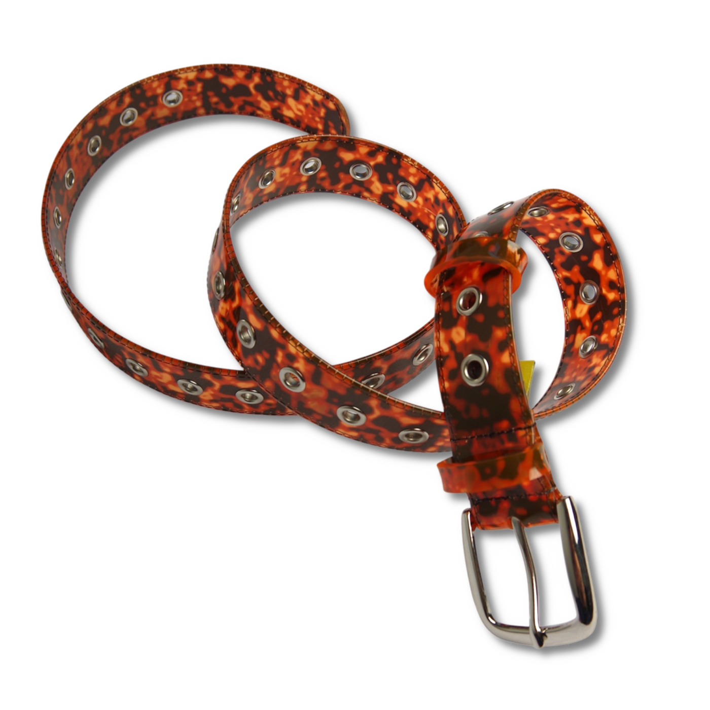 'Fury’ PVC Belt [TIGER ORANGE]