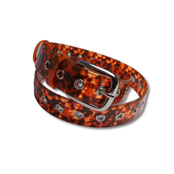 'Fury’ PVC Belt [TIGER ORANGE]