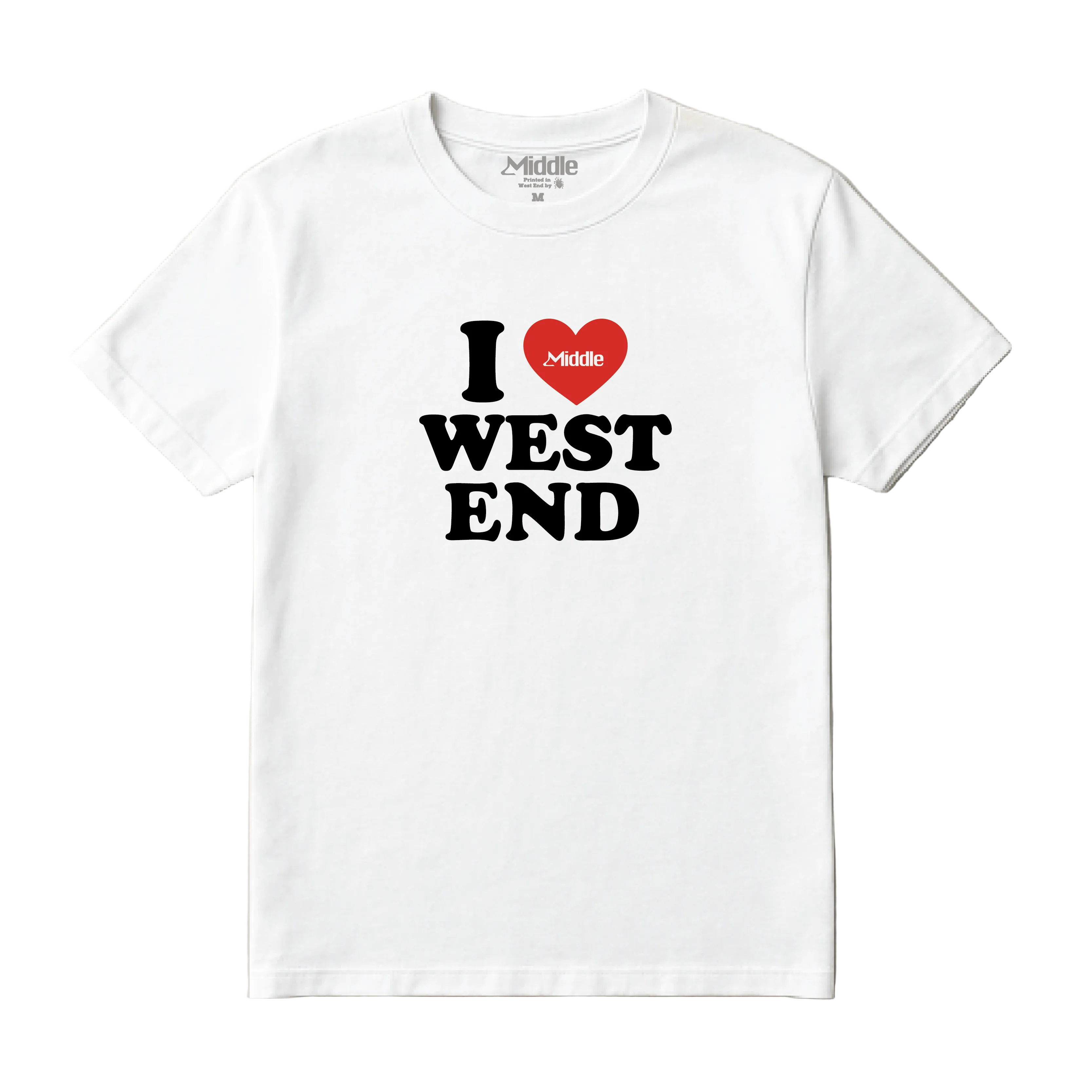 I <3 West End Tee - White