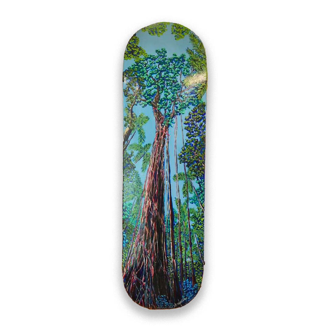MULLEN - Hand Acrylic Painted Deck