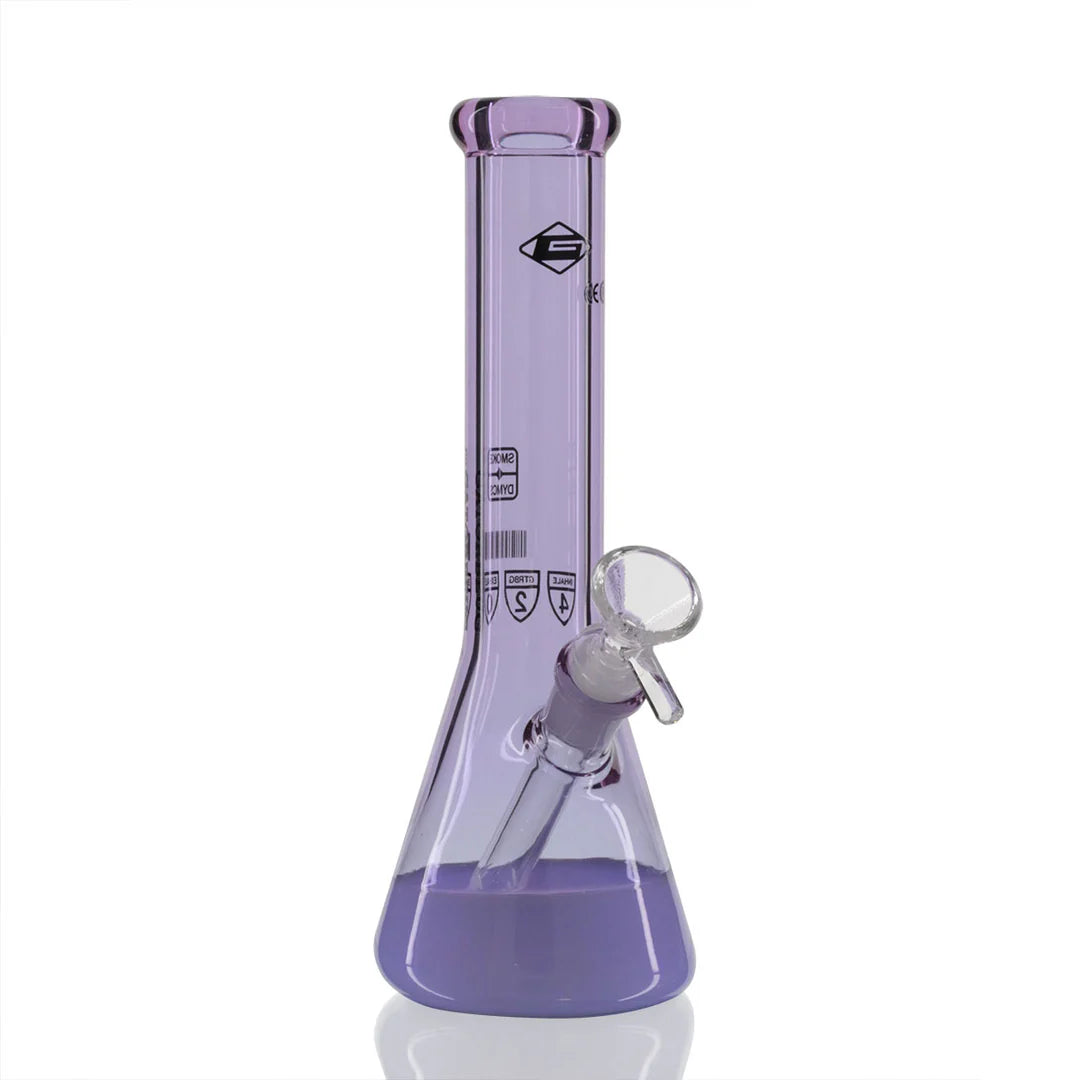 Nano Glass 20cm Beaker Bong - Green