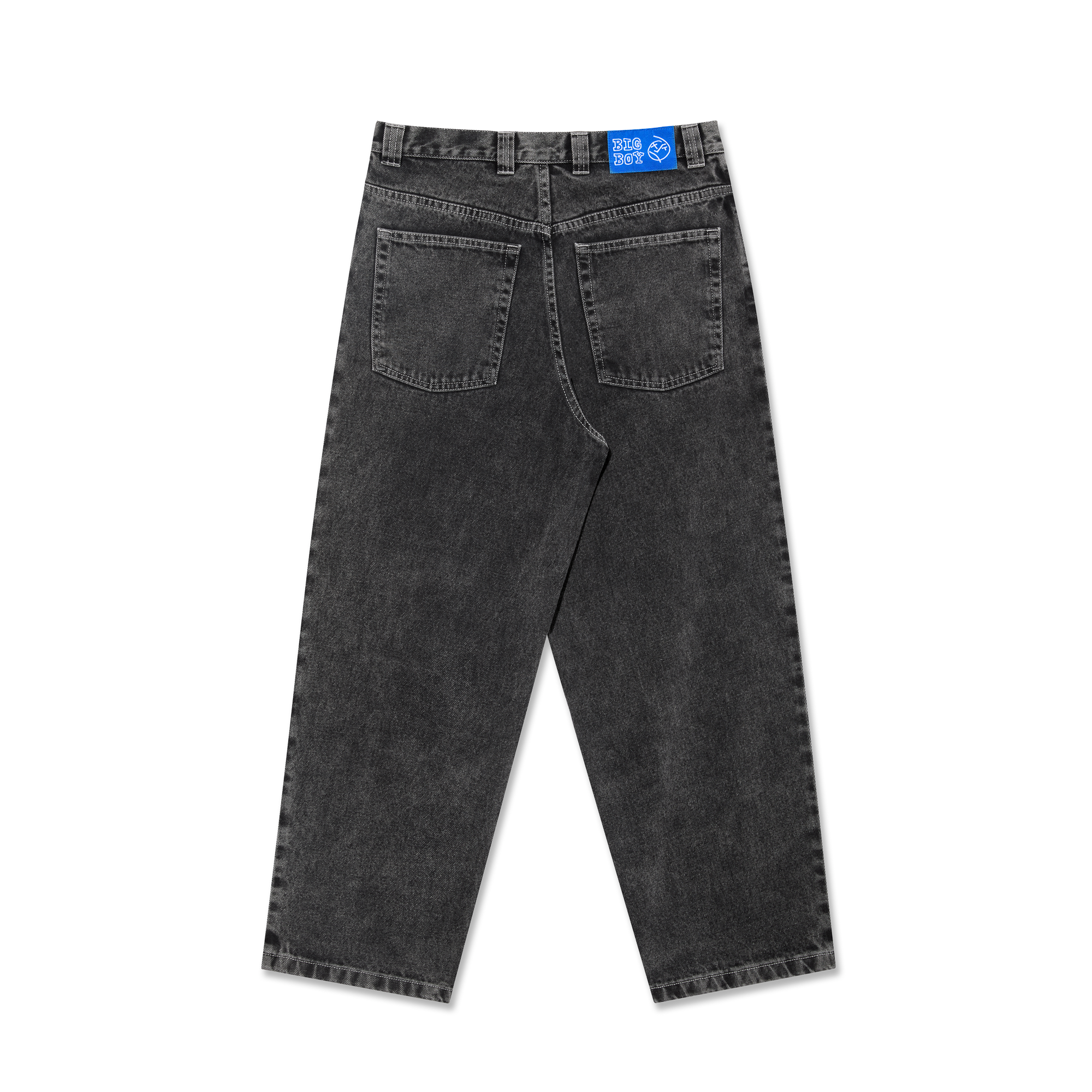 Big Boy Pants - Silver Black