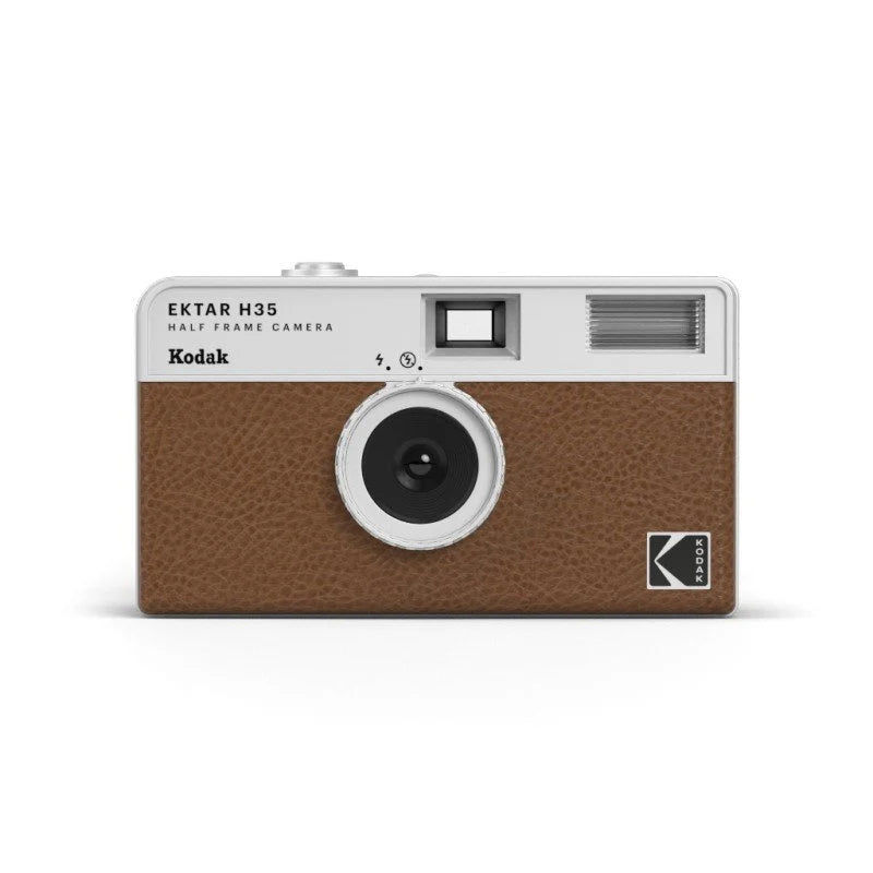 Ektar H35 Half Frame 35mm Camera - Brown
