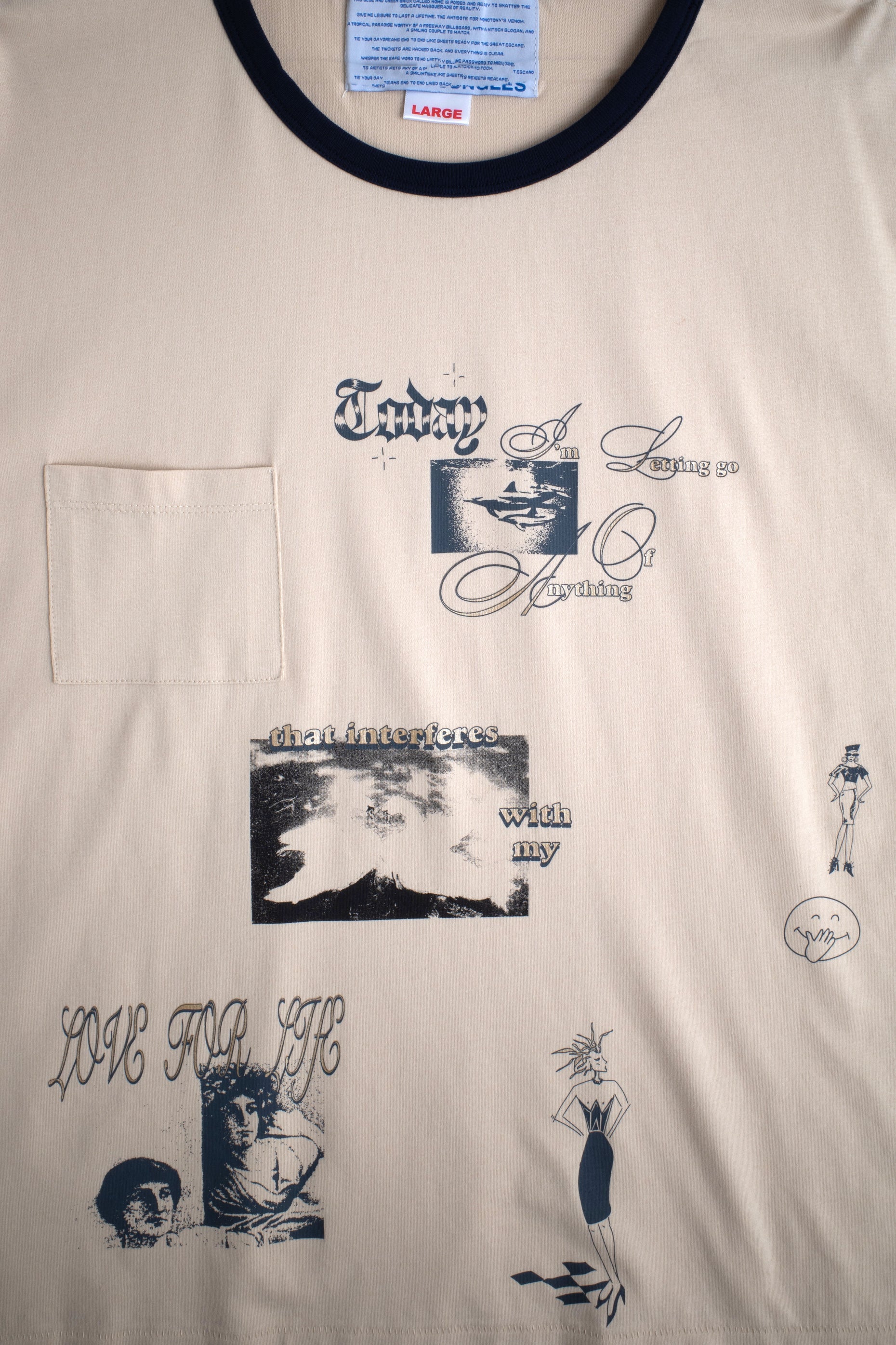 LOVE FOR LIFE RINGER TEE